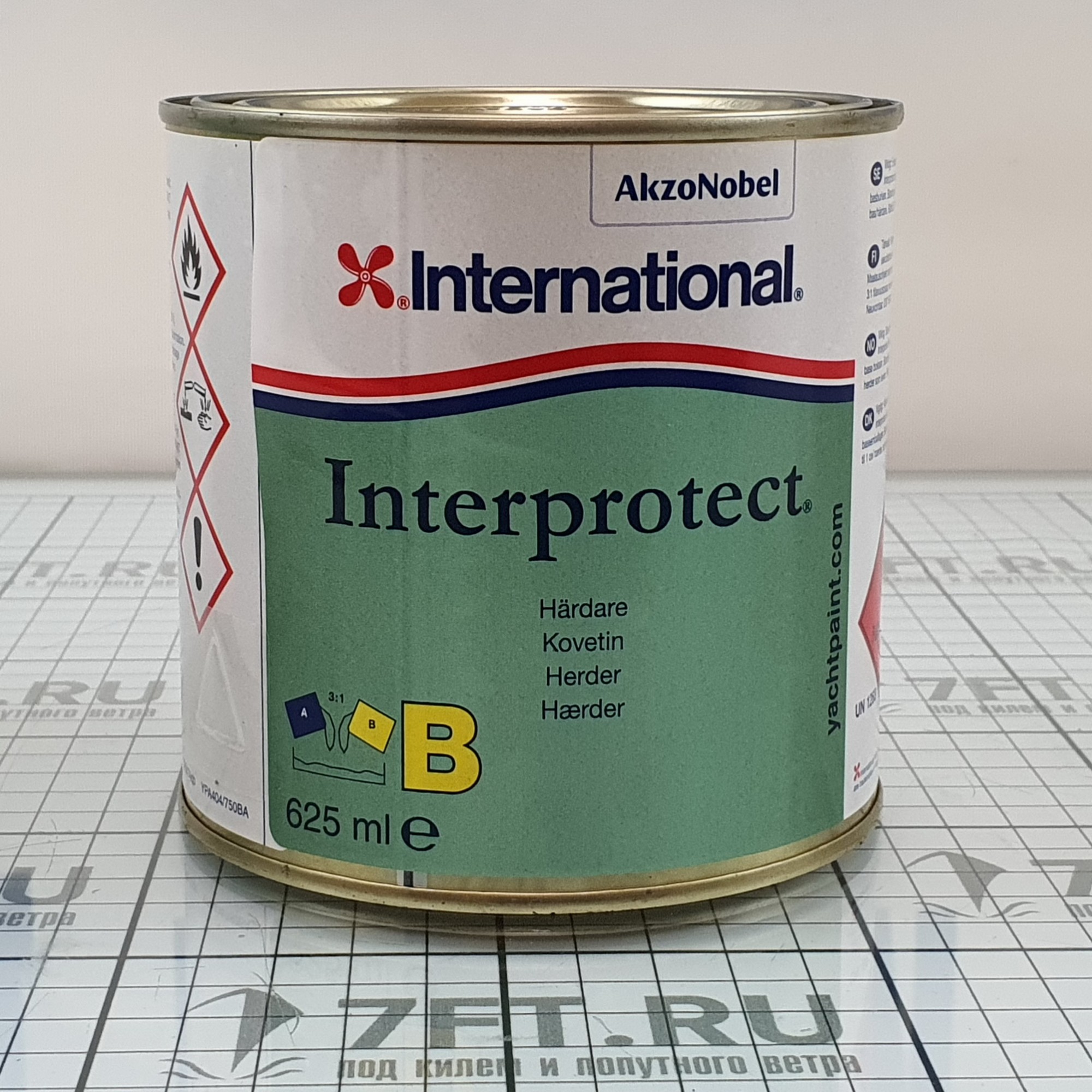 Купить Грунтовка двухкомпонентная на эпоксидной основе белая International Interprotect YPA400/A2.5LT 2,5 л 7ft.ru в интернет магазине Семь Футов