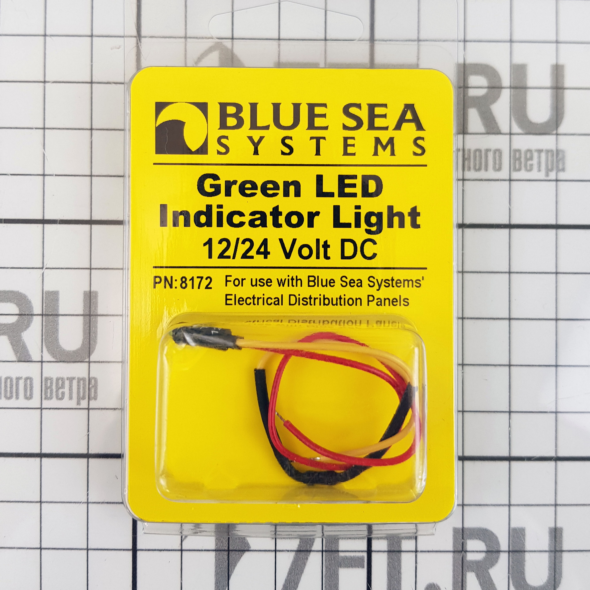 Купить Светодиодный индикатор Blue Sea 8172 12/24В зелёный 7ft.ru в интернет магазине Семь Футов