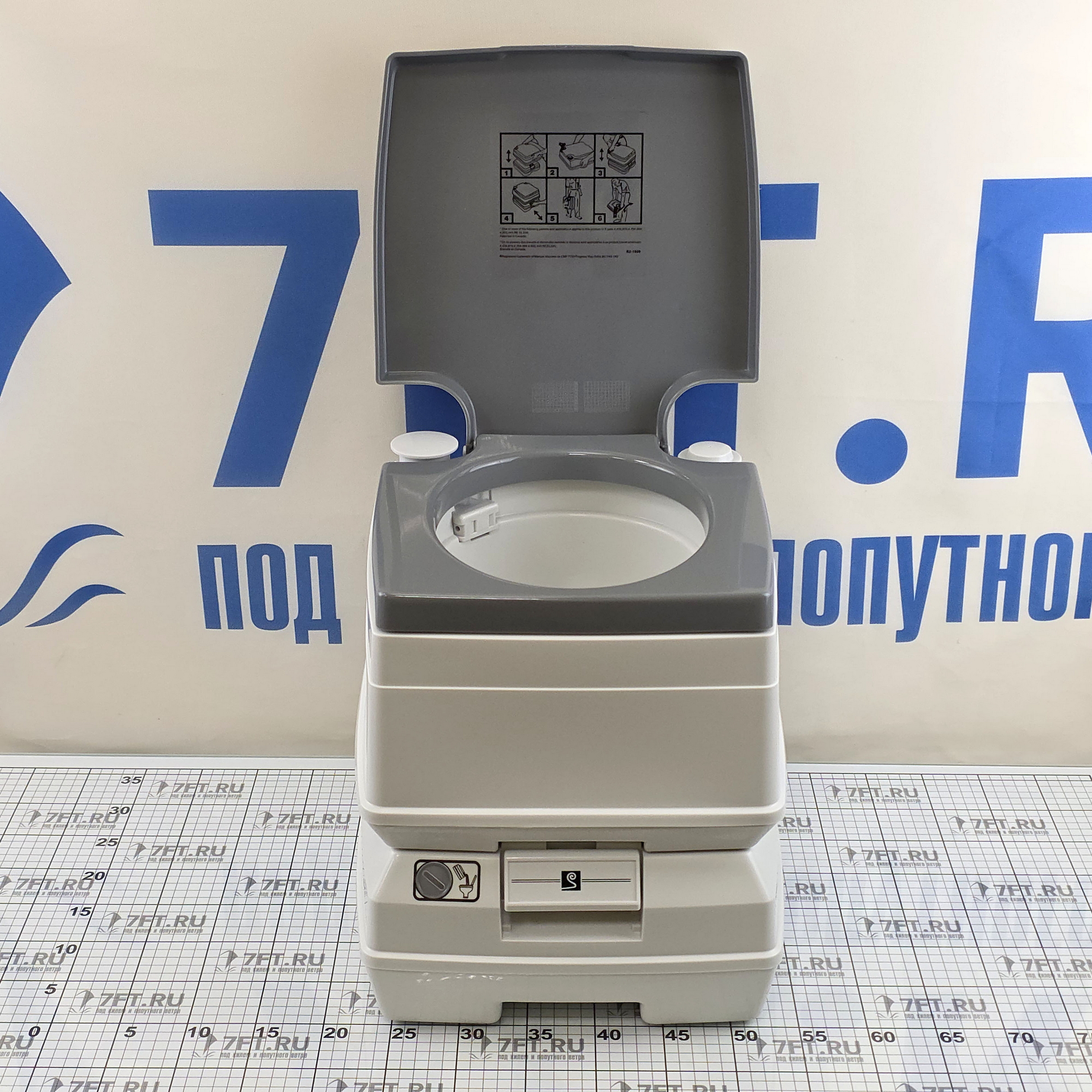 Купить Гальюн химический Sanitation Equipment Passport Potty DEF120101 12 л 7ft.ru в интернет магазине Семь Футов