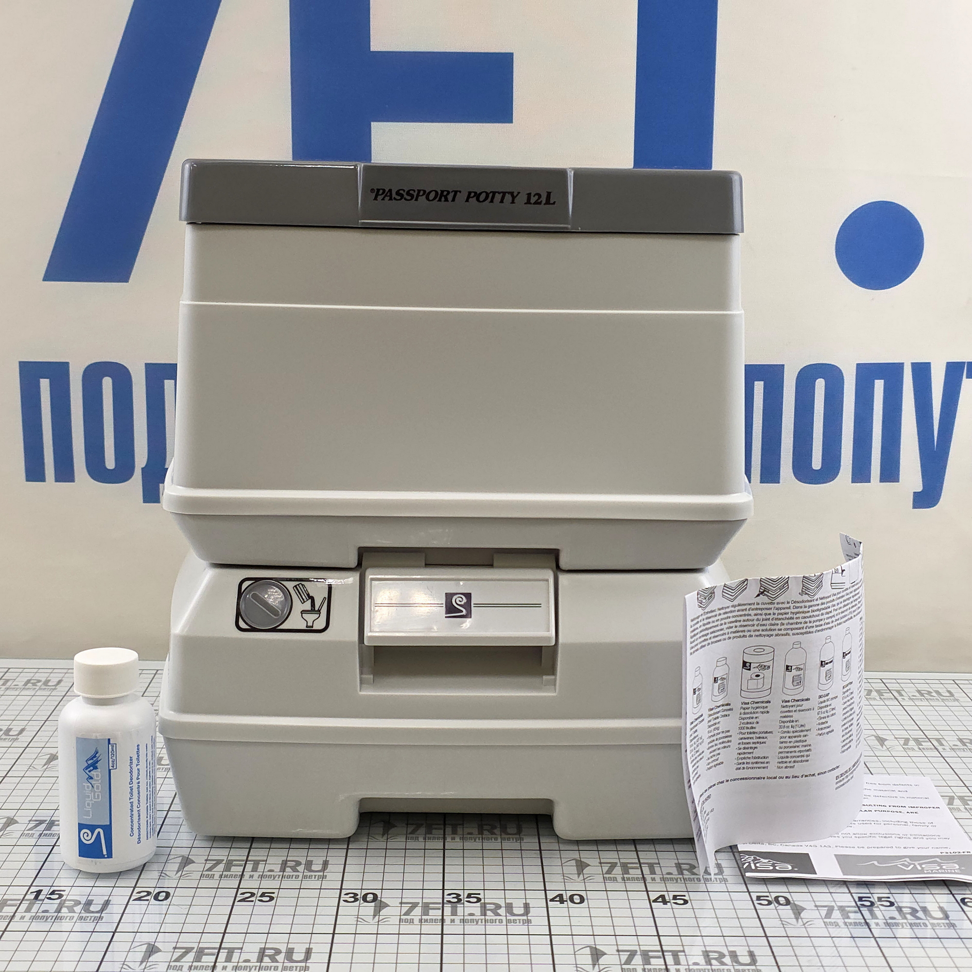 Купить Гальюн химический Sanitation Equipment Passport Potty DEF120101 12 л 7ft.ru в интернет магазине Семь Футов