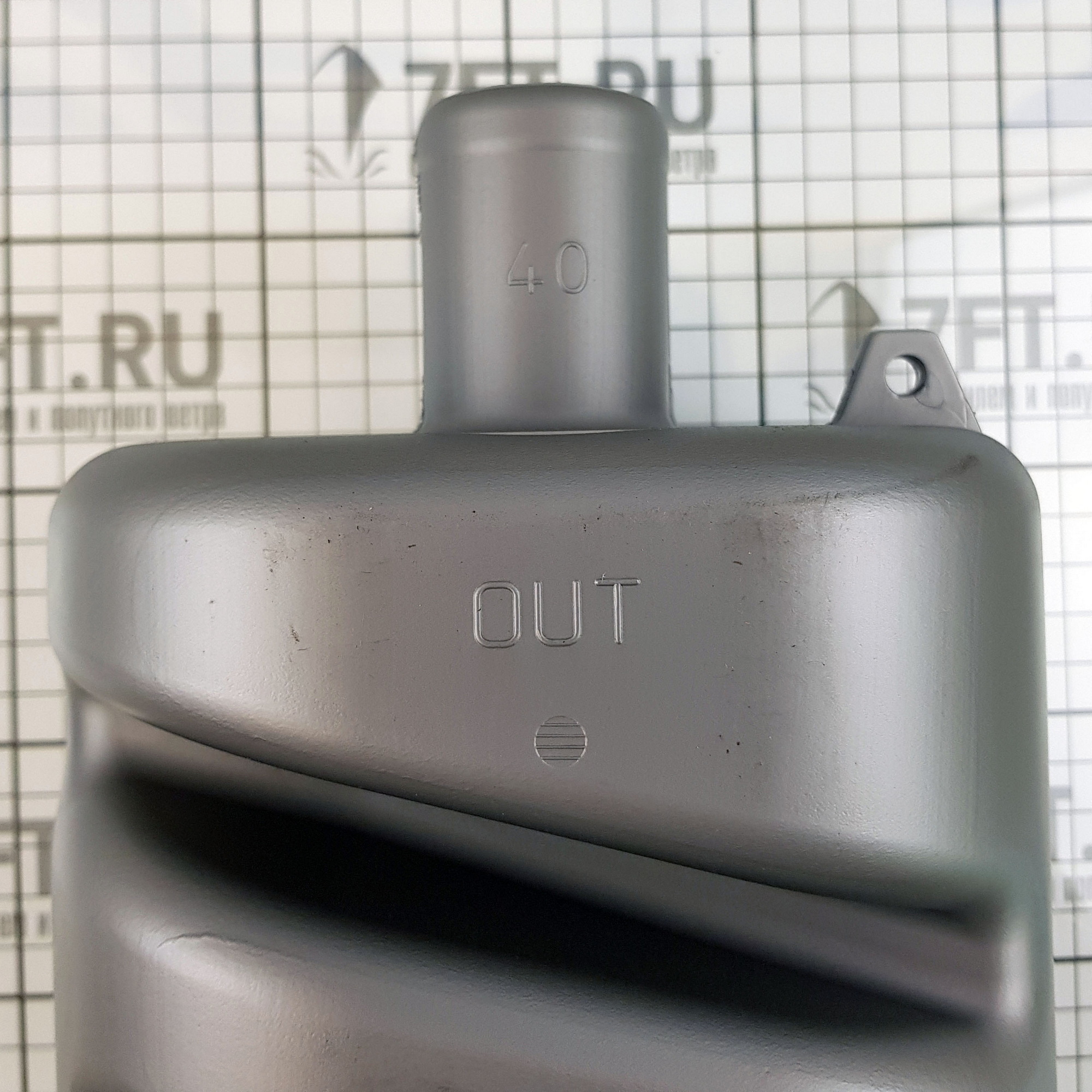 Купить Глушитель Can-SB MA2275 372x150x105мм патрубок под шланг Ø40мм из пластика 7ft.ru в интернет магазине Семь Футов
