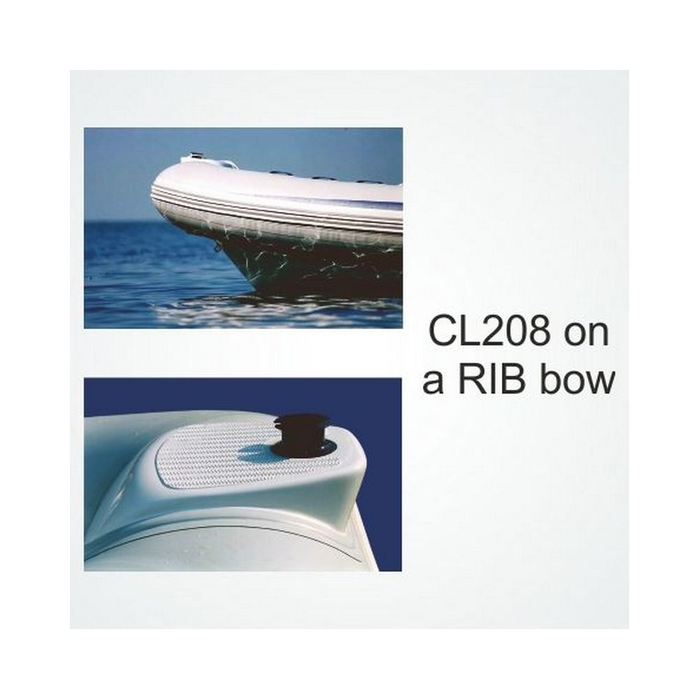 Купить Стопор-кнехт Clamcleat CL208 85x46 мм нейлоновый для тросов 6-10 мм 7ft.ru в интернет магазине Семь Футов