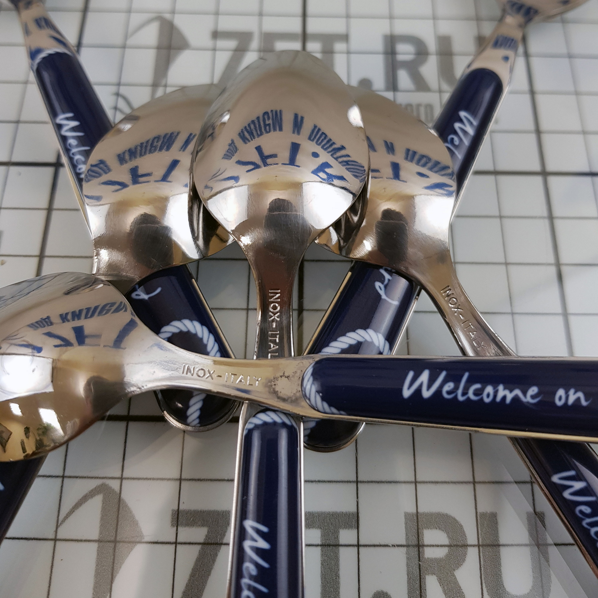 Купить Набор столовых приборов Marine Business Welcome on Board 27025 на 6 персон из нержавеющей стали 7ft.ru в интернет магазине Семь Футов