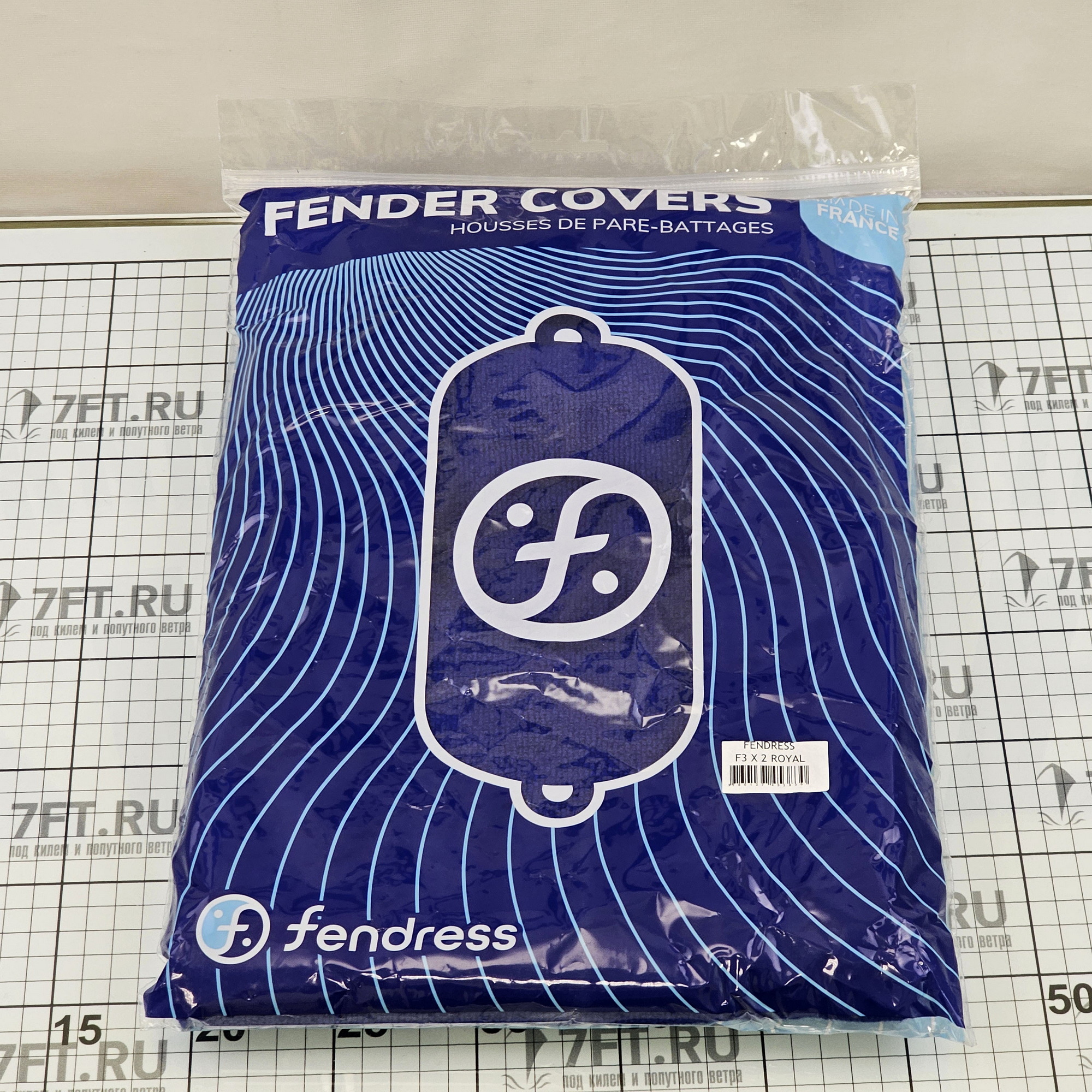 Купить Чехол для кранца защитный Fendress F3 F3-01 Ø230х760мм однослойный из синего акрила 7ft.ru в интернет магазине Семь Футов