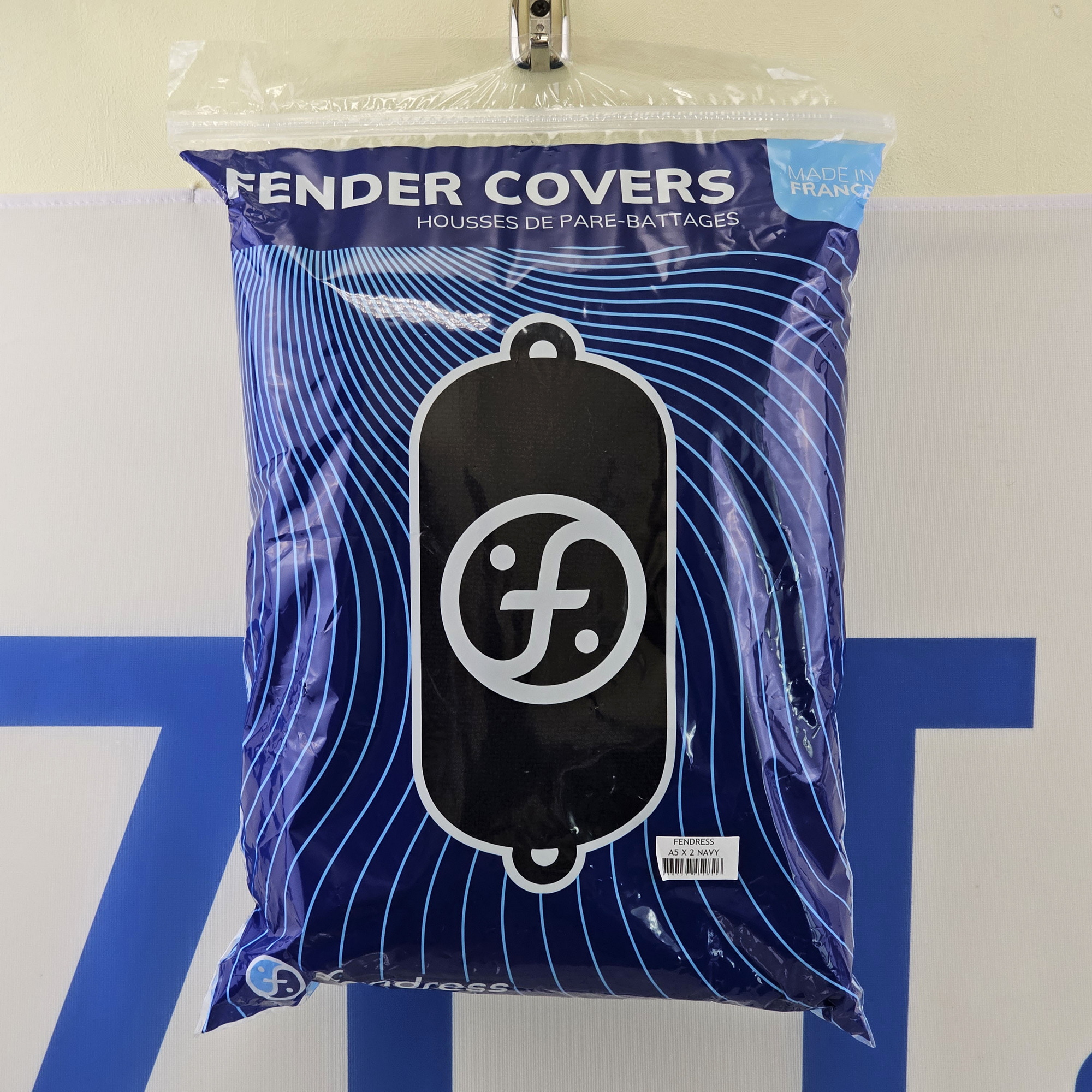 Купить Чехол для круглого кранца защитный Fendress А5 A5-02S Ø700х940мм однослойный из тёмно-синего акрила 7ft.ru в интернет магазине Семь Футов