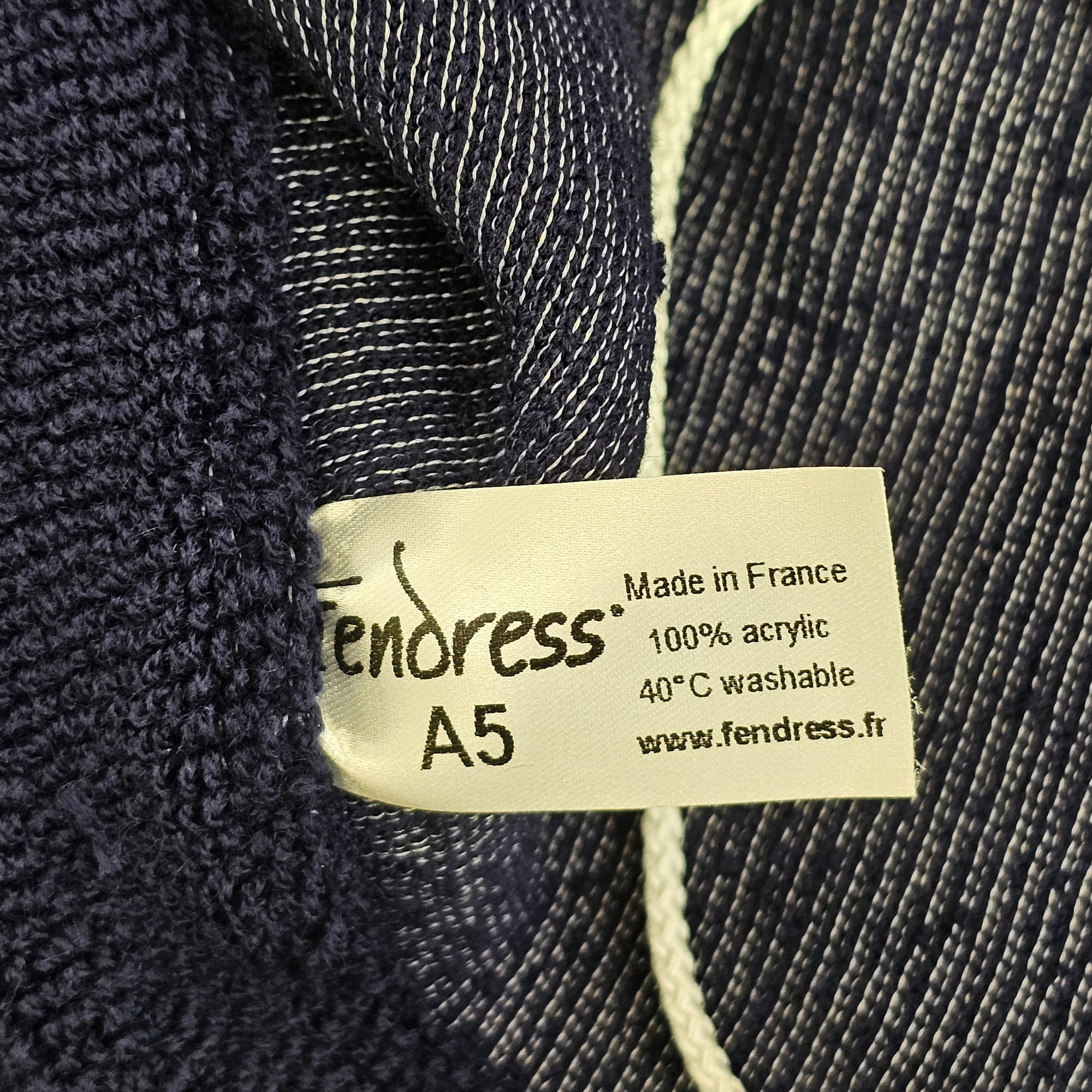 Купить Чехол для круглого кранца защитный Fendress А5 A5-02S Ø700х940мм однослойный из тёмно-синего акрила 7ft.ru в интернет магазине Семь Футов