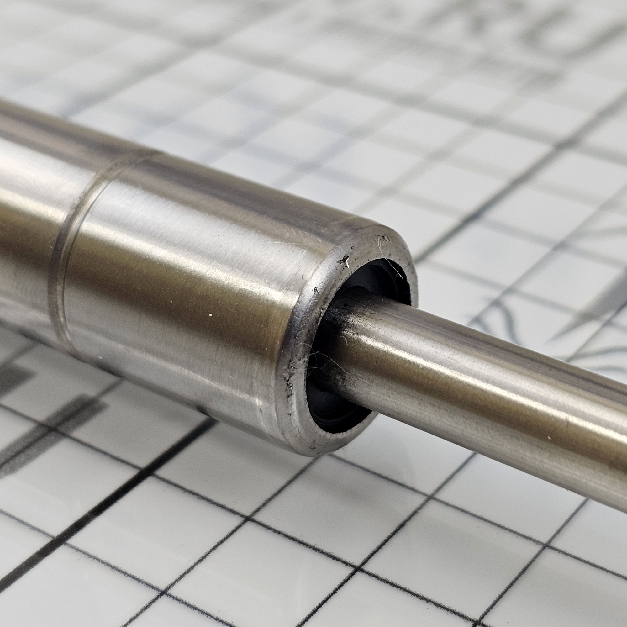 Купить Стойка газовая для люка TREM M3636600 350-600мм 600Н из нержавеющей стали AISI316 7ft.ru в интернет магазине Семь Футов