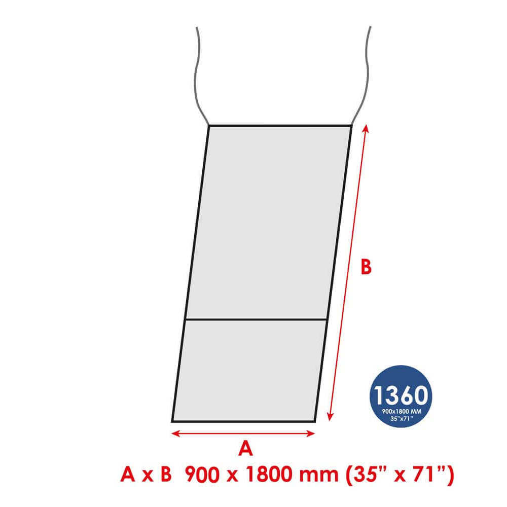 Купить Шторка для трапа Waterline Design Blackout 1360 900x1800мм в сумке 7ft.ru в интернет магазине Семь Футов