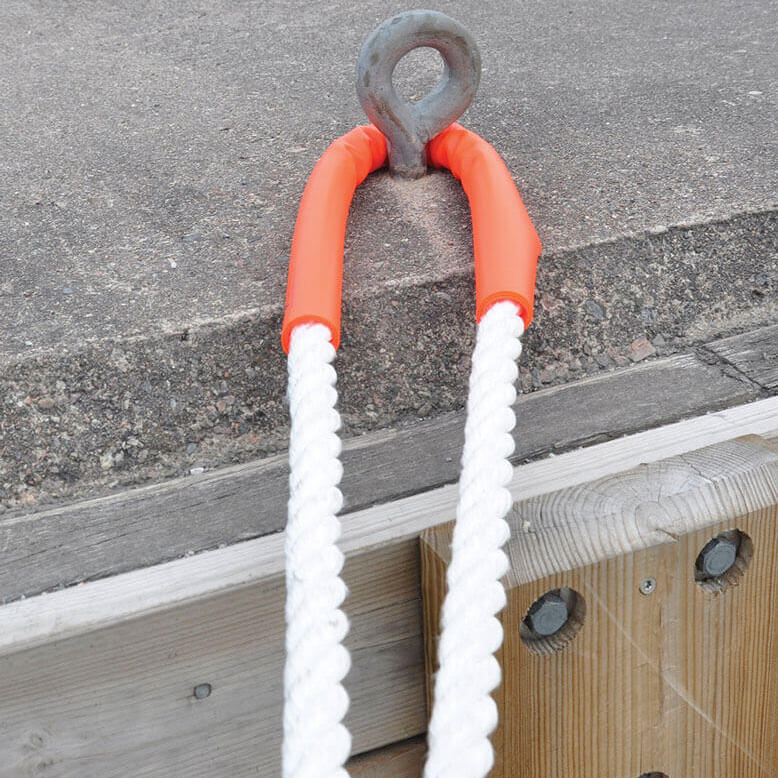 Купить Протектор для троса оранжевый Waterline Design Spiroll 1121 размер M для веревки 8-16ммx400мм 7ft.ru в интернет магазине Семь Футов