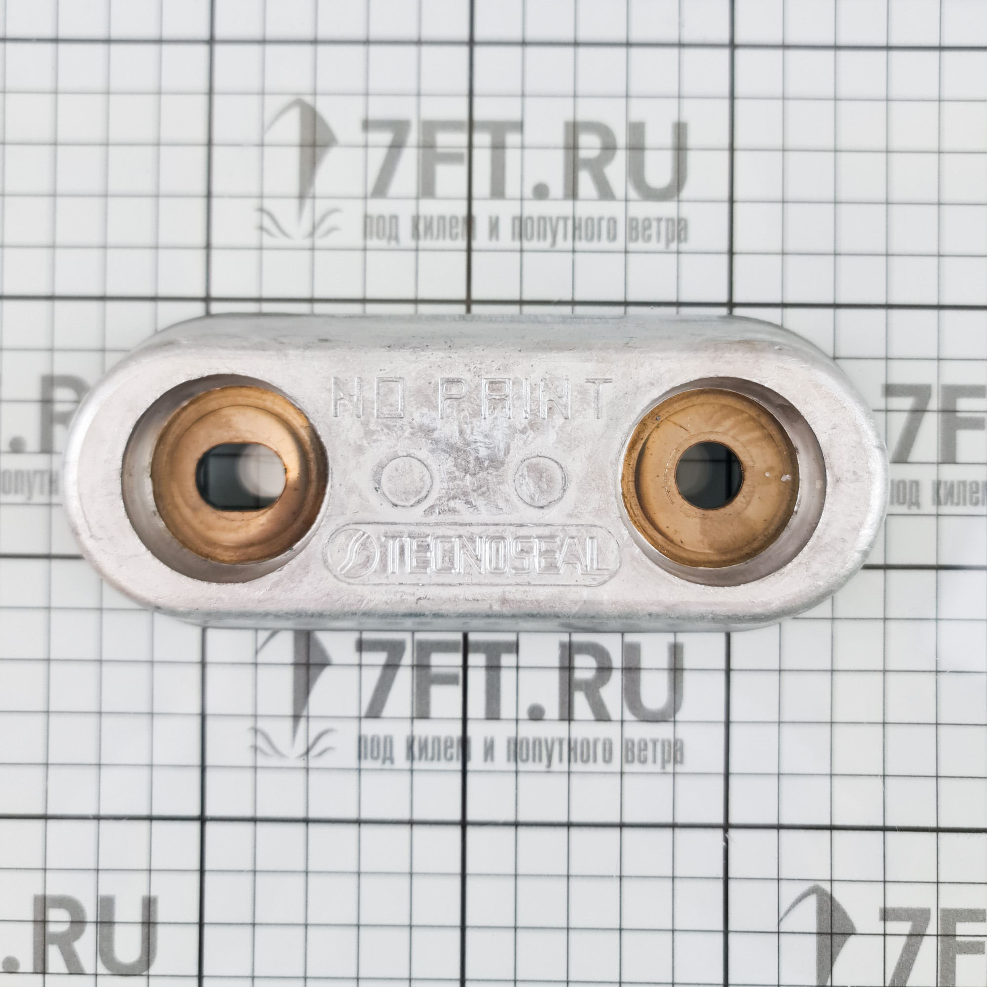 Купить Анод алюминиевый Tecnoseal 00220AL 150x60x25мм для корпуса 7ft.ru в интернет магазине Семь Футов