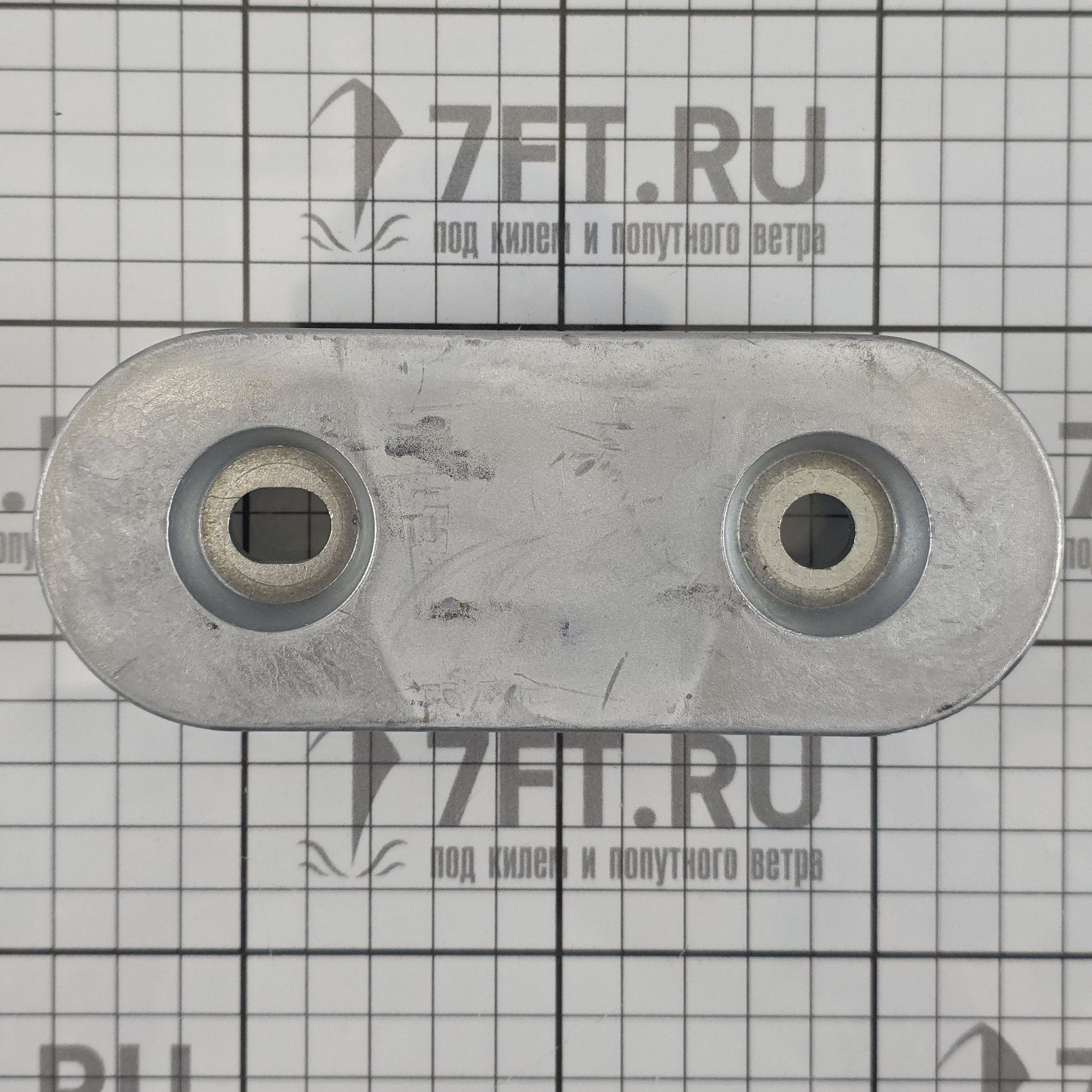 Купить Цинковый овальный анод Tecnoseal 00220 150x60x25мм для корпуса Vetus 7ft.ru в интернет магазине Семь Футов
