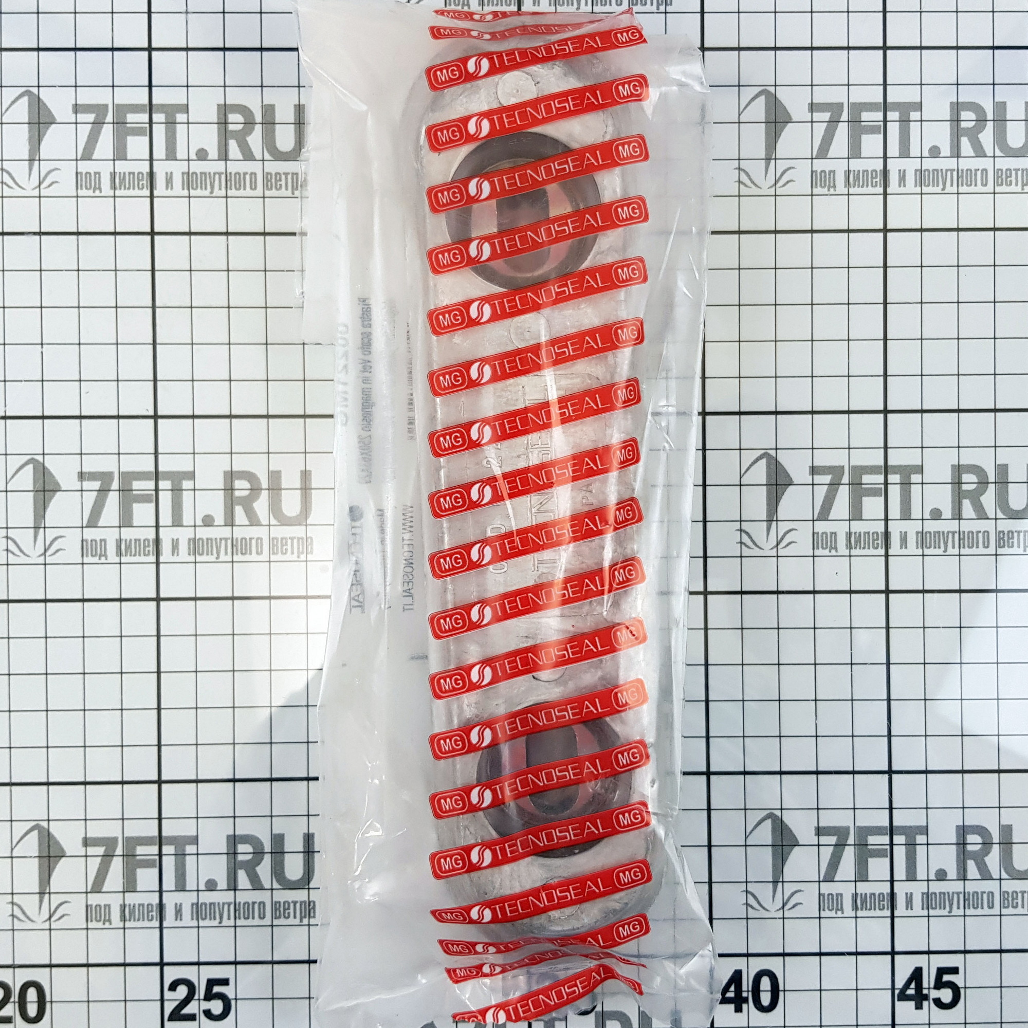 Купить Анод магниевый Tecnoseal 00221MG 250x63x29мм для корпуса 7ft.ru в интернет магазине Семь Футов
