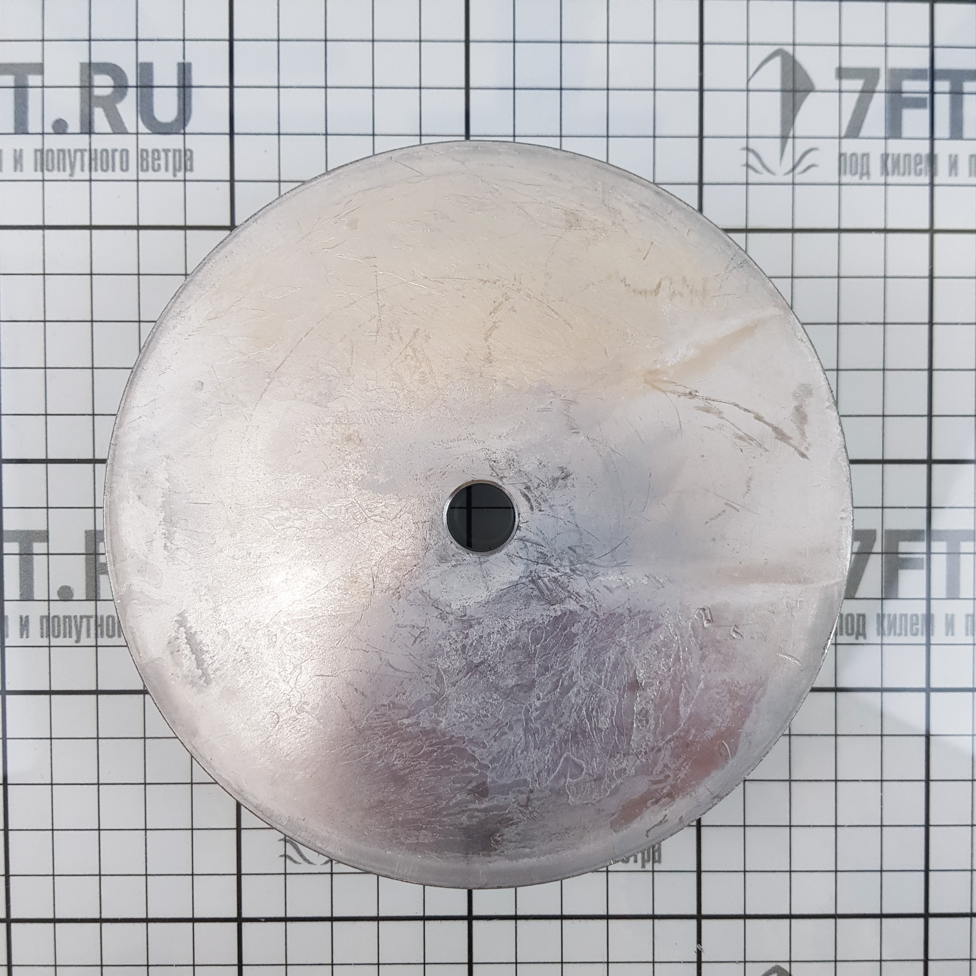 Купить Цинковый дисковый анод Tecnoseal 00105 Ø140x30мм для пера руля 7ft.ru в интернет магазине Семь Футов