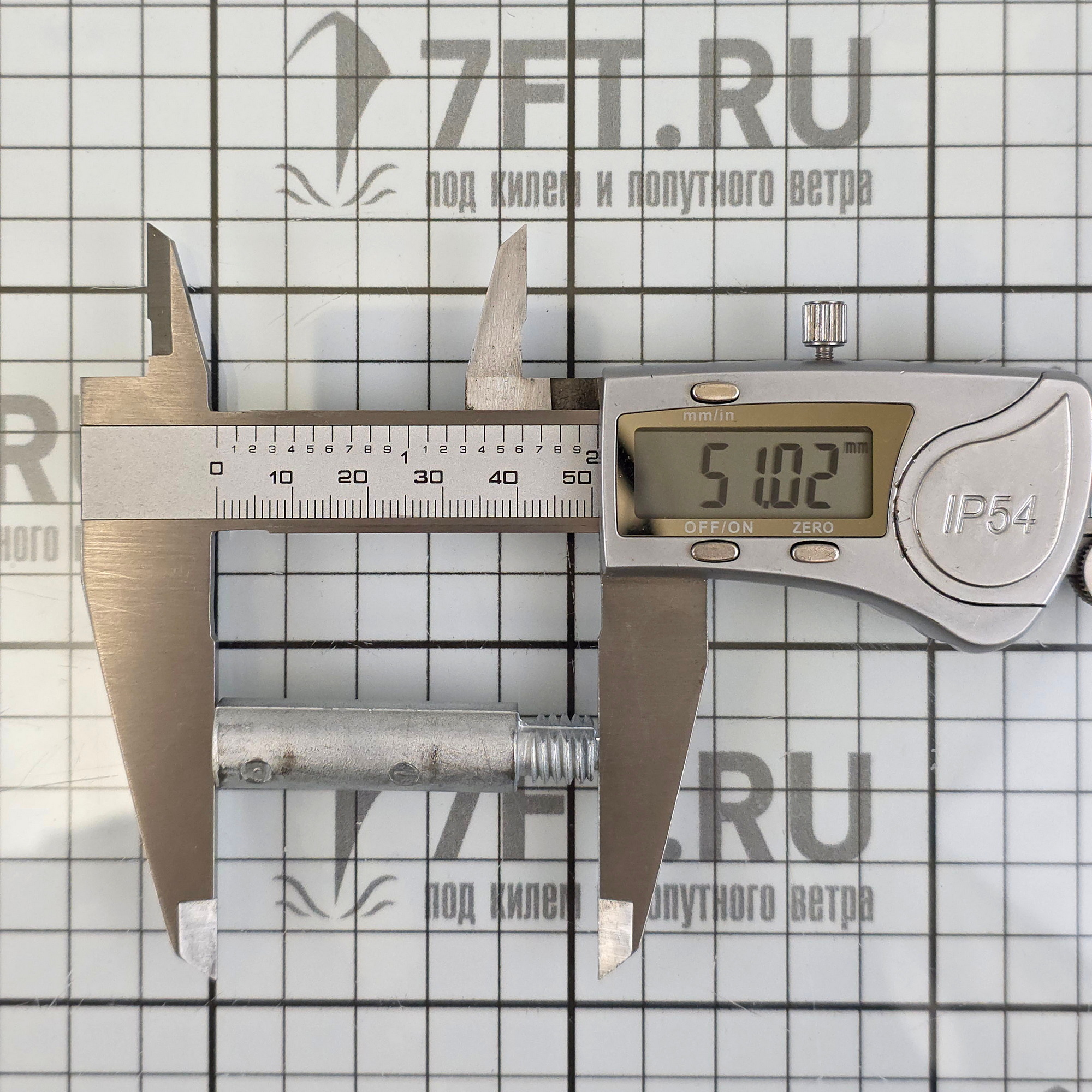 Купить Цинковый анод Tecnoseal 02033 Ø12x50мм стержневой для двигателей Onan 7ft.ru в интернет магазине Семь Футов