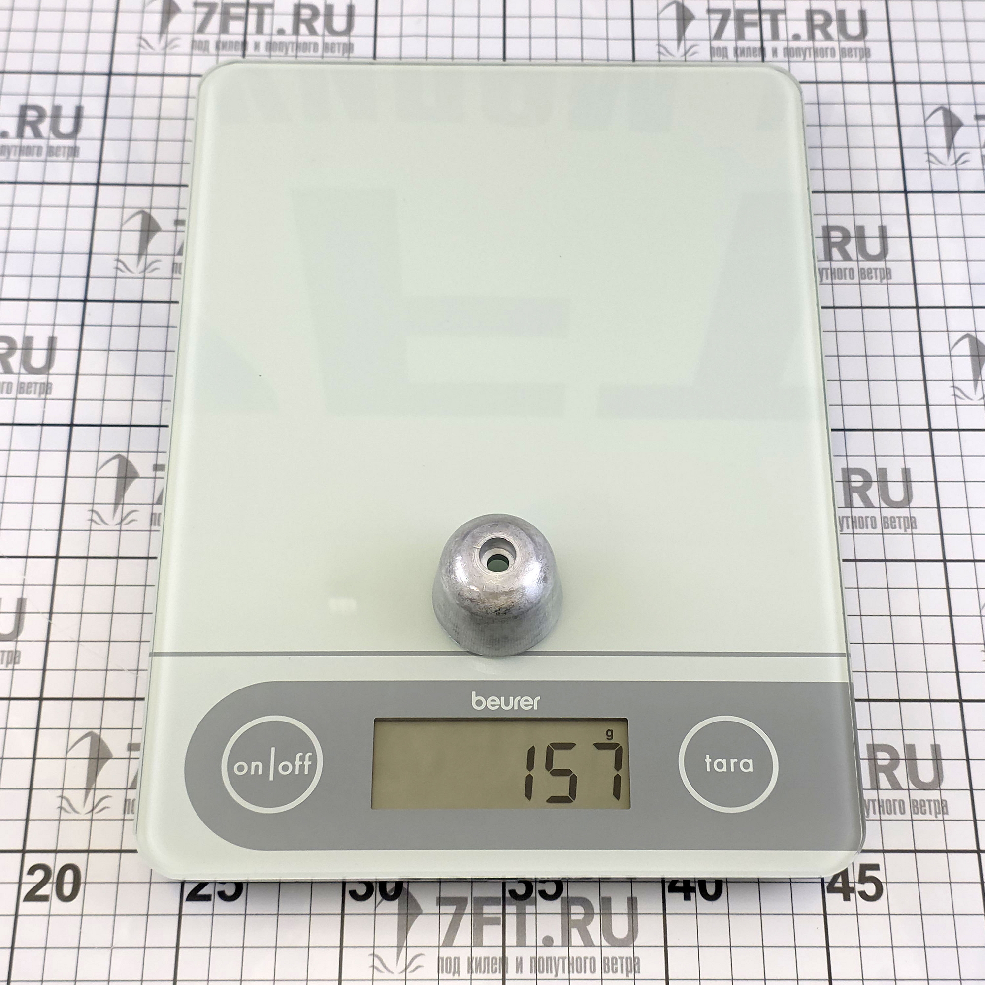 Купить Цинковый анод Tecnoseal 01051 Ø42x34мм полусферический для подруливающего устройства Sidepower SP125T-285TC 7ft.ru в интернет магазине Семь Футов