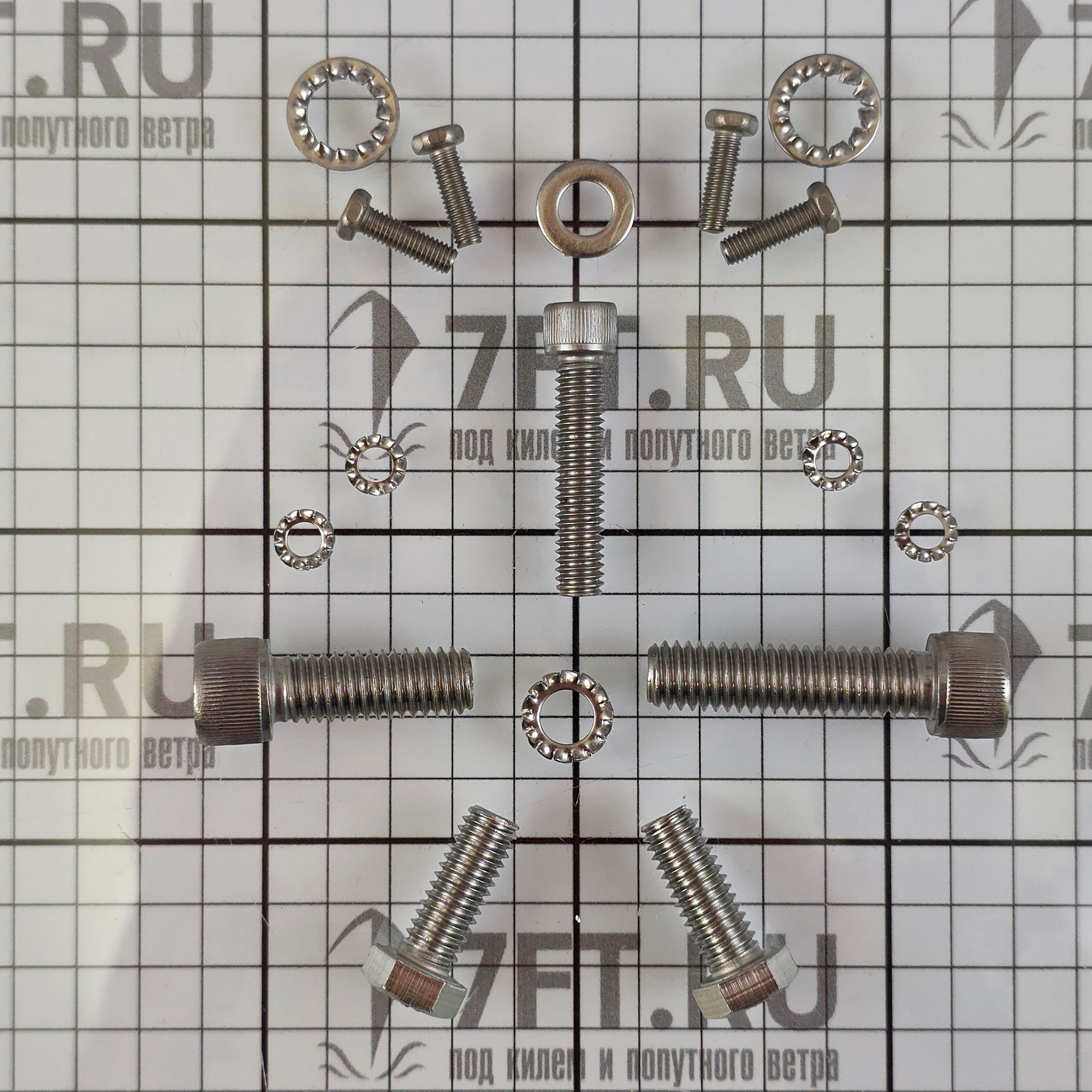 Купить Комплект цинковых анодов Tecnoseal KITBRAVOIII-04 6шт для угловых колонок Mercury/Mercruiser Bravo III 7ft.ru в интернет магазине Семь Футов