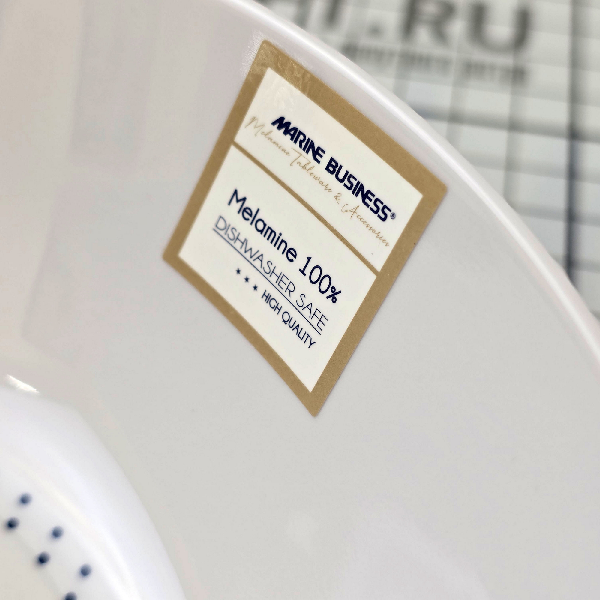 Купить Набор глубоких тарелок Marine Business Venezia 68002 Ø190мм 6шт из белого/красного меламина 7ft.ru в интернет магазине Семь Футов
