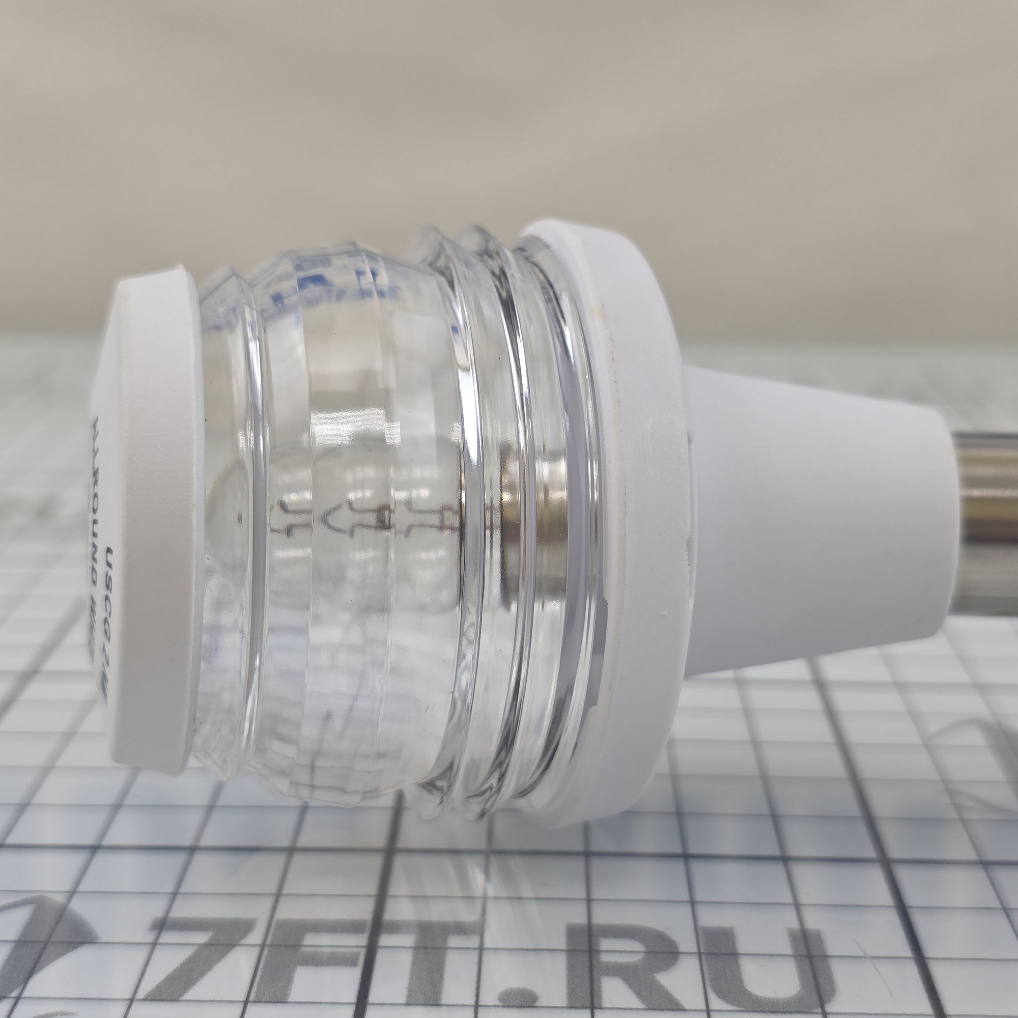 Купить Круговой огонь на съемной мачте TREM L4101530 белый 360° 12В 10Вт 600мм в корпусе из белого АБС-пластика для судов до 20м 7ft.ru в интернет магазине Семь Футов