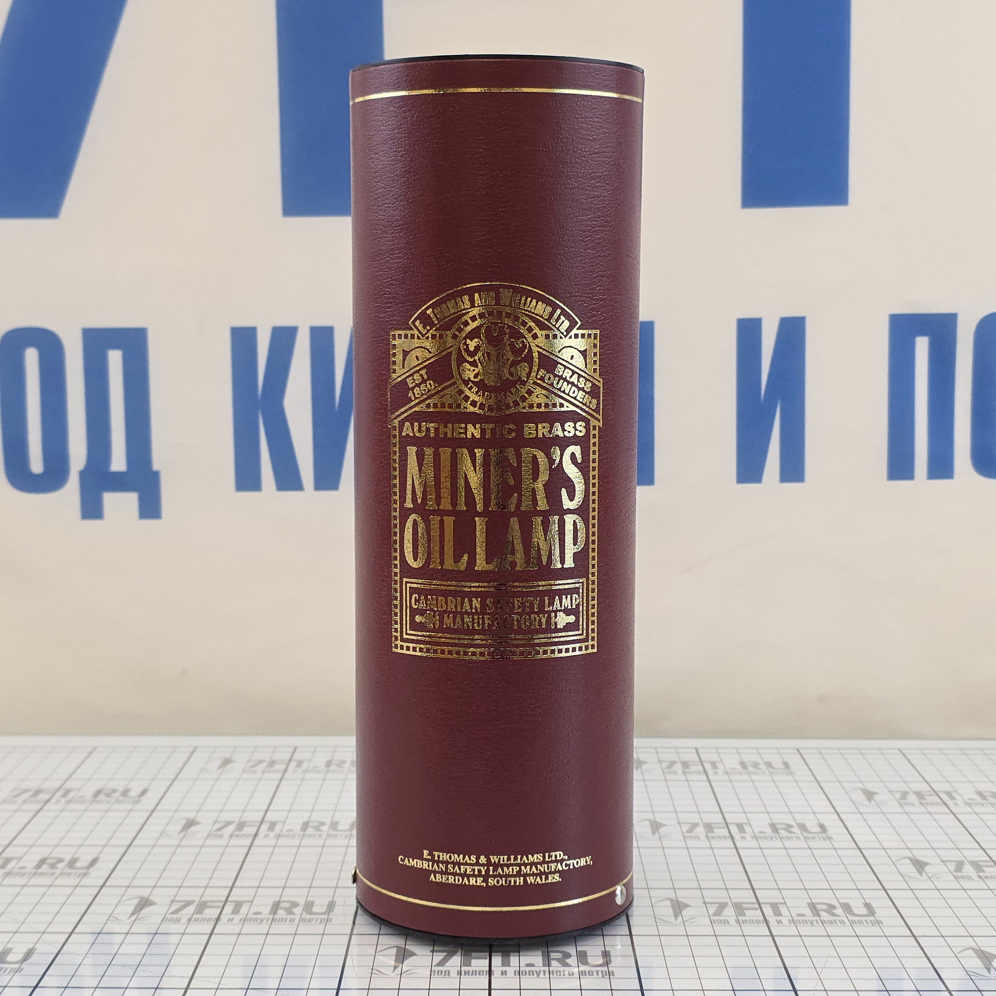 Купить Лампа Дэви E.Thomas&Williams 4126M Cambrian Miners Ø90х250мм 15-20ч 100мл шахтерская с верхом из меди для Благодатного/Олимпийского огня 7ft.ru в интернет магазине Семь Футов