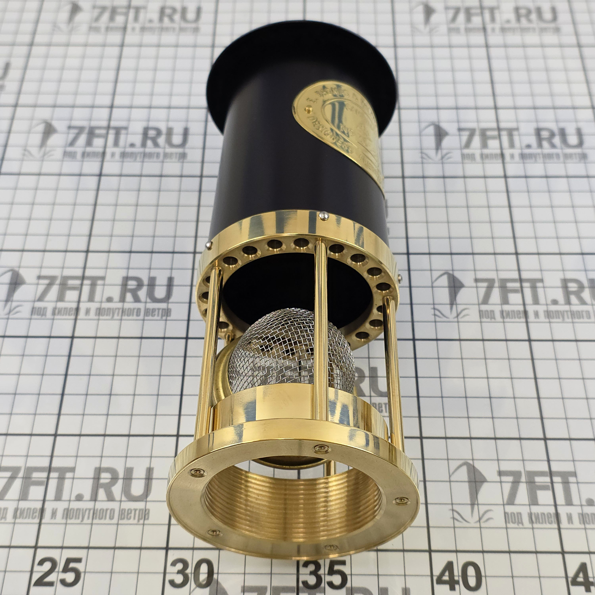 Купить Лампа Дэви E.Thomas&Williams Cambrian 4126B Miners Ø90х250мм 15-20ч 100мл шахтерская с черным окрашенным верхом для Благодатного/Олимпийского огня 7ft.ru в интернет магазине Семь Футов