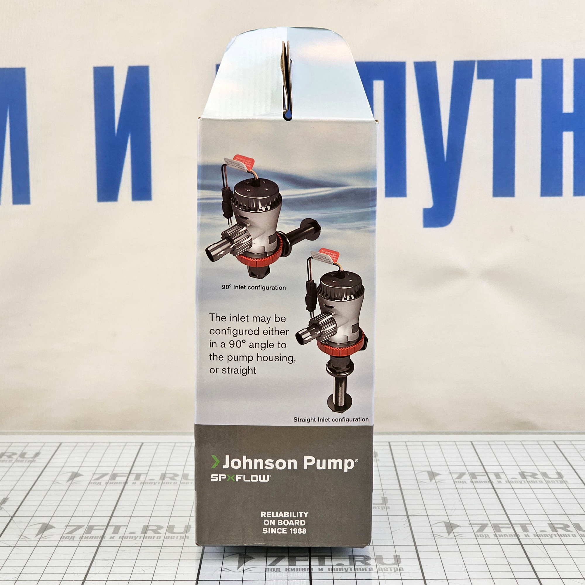 Купить Картриджный аэраторный насос Johnson Pump Aqua O2 Flex Mount 10-13642-01 500GPH 12В 2,7А 37л/мин под шланг Ø19мм гибкое крепление корпус из АБС-пластика 7ft.ru в интернет магазине Семь Футов