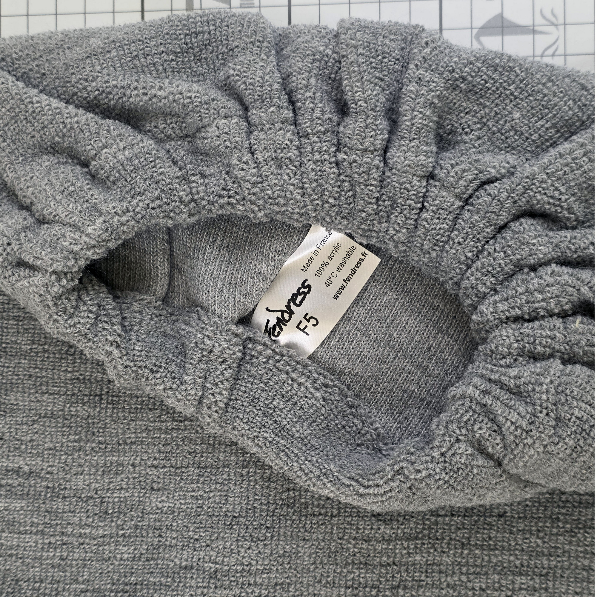 Купить Чехол для кранца защитный Fendress F5 F5-04S Ø300х760мм однослойный из серого акрила 7ft.ru в интернет магазине Семь Футов