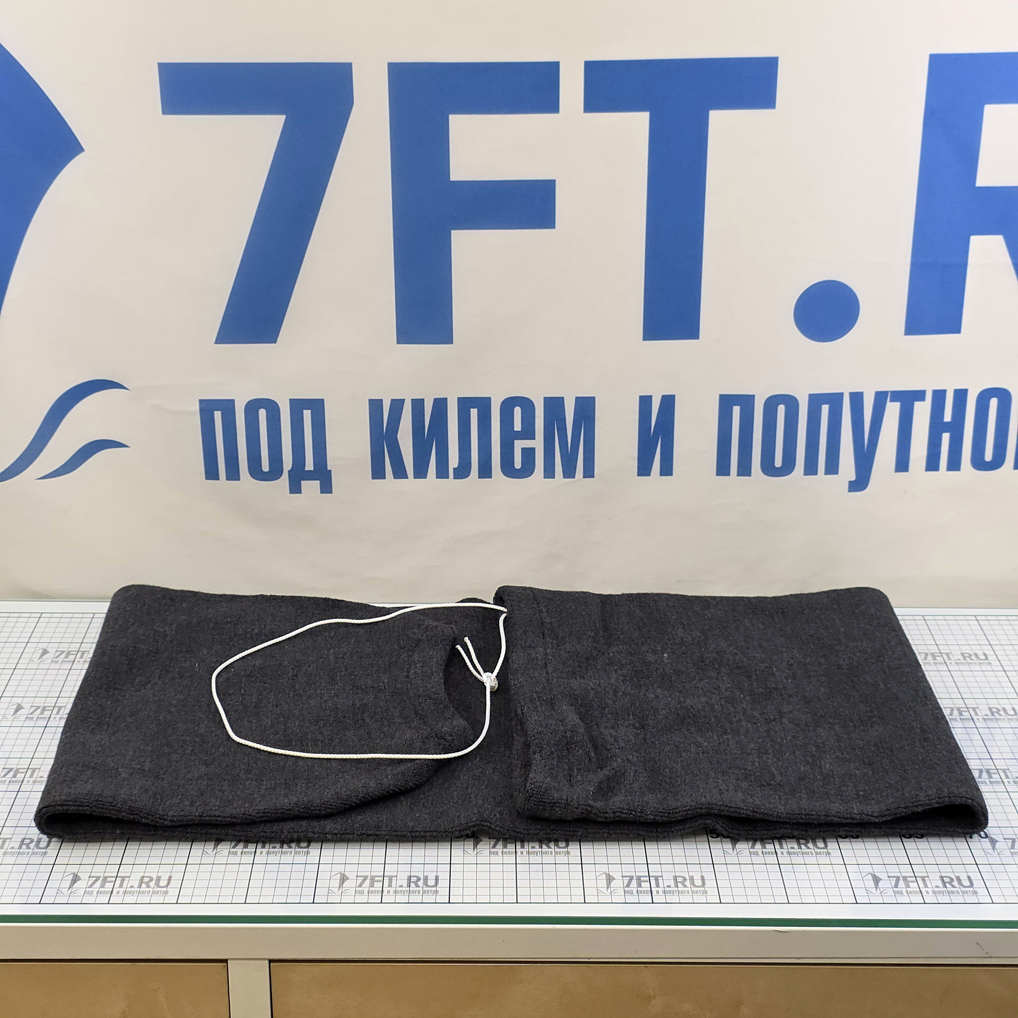 Купить Чехол для кранца защитный Fendress F8 F8-14S Ø380х1470мм однослойный из темно-серого акрила 7ft.ru в интернет магазине Семь Футов