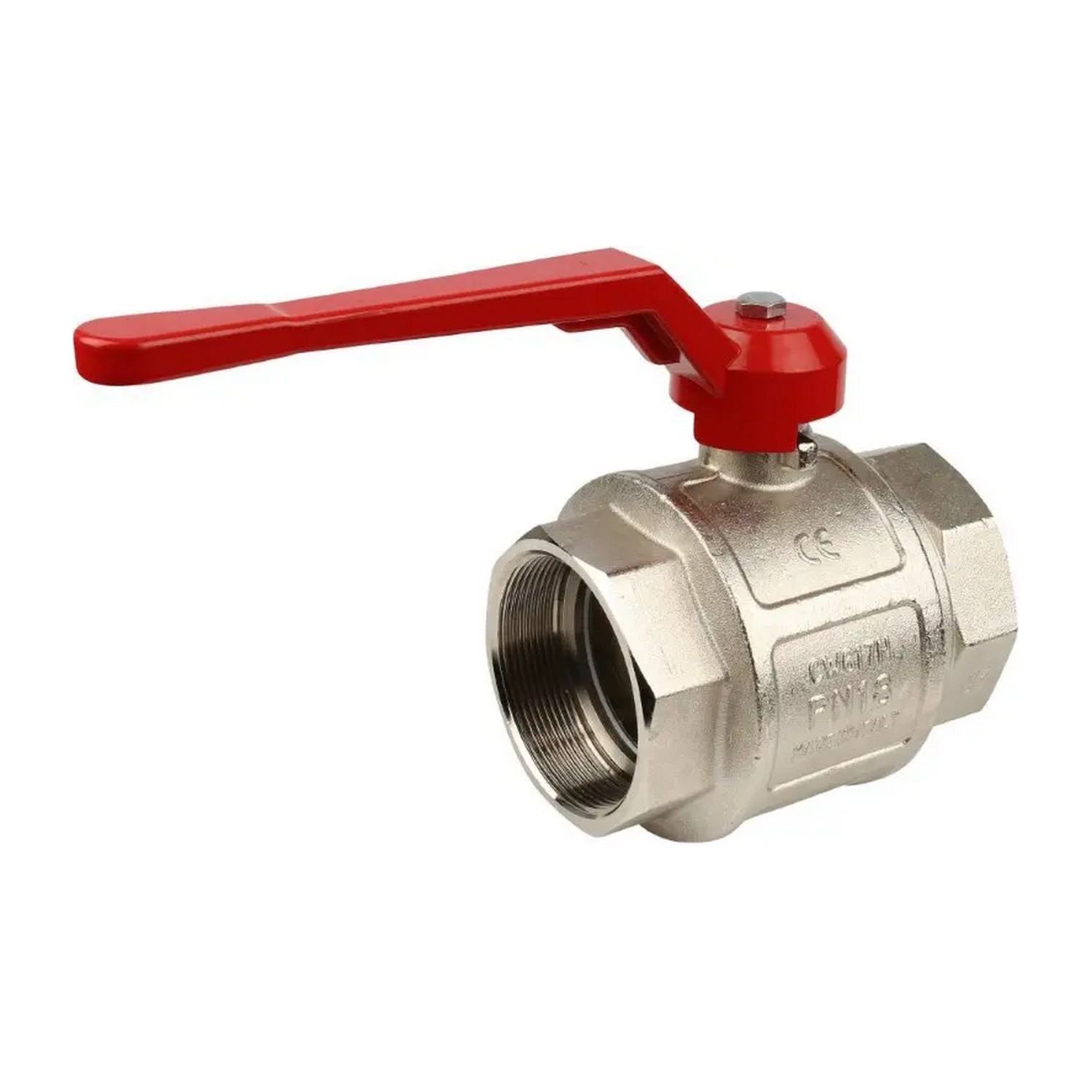 Купить Кран шаровой полнопроходной Itap 090 Ideal 0900212 2”1/2 18бар -20°C до 150°C никелированная латунь 7ft.ru в интернет магазине Семь Футов