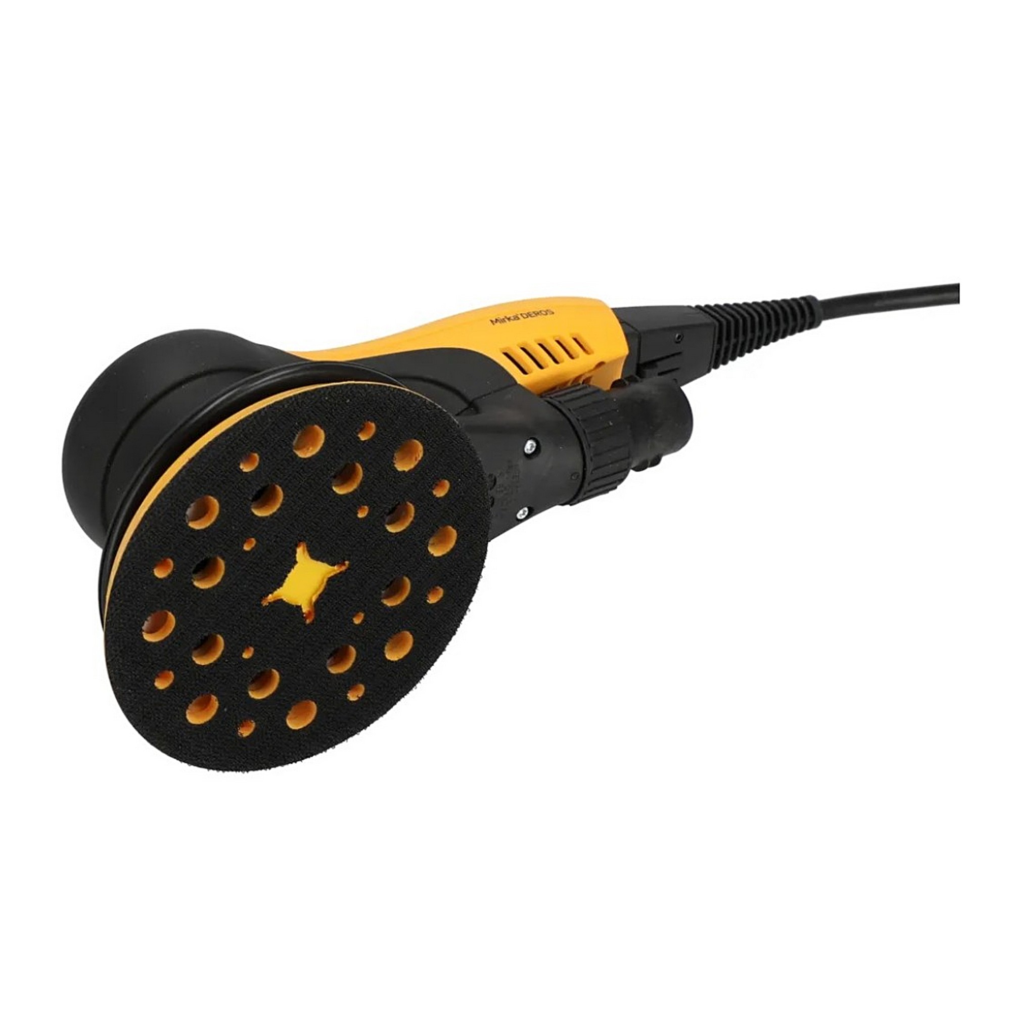 Купить Электрическая орбитальная шлифовальная машинка Mirka Deros II 550 MID5504044 4000-10000об/мин 220-240В 400Вт тарелка Ø125мм ход 5мм уровень шума 71дБ уровень вибрации 3,2м/с² 7ft.ru в интернет магазине Семь Футов