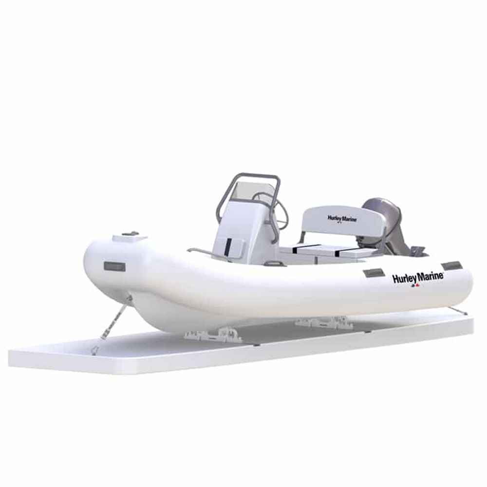 Купить Опора для шлюпки Hurley marine CHC-822DP грузоподъемность 453кг из морского полиэтилена белая в комплекте с крепежом для крепления на платформе 7ft.ru в интернет магазине Семь Футов