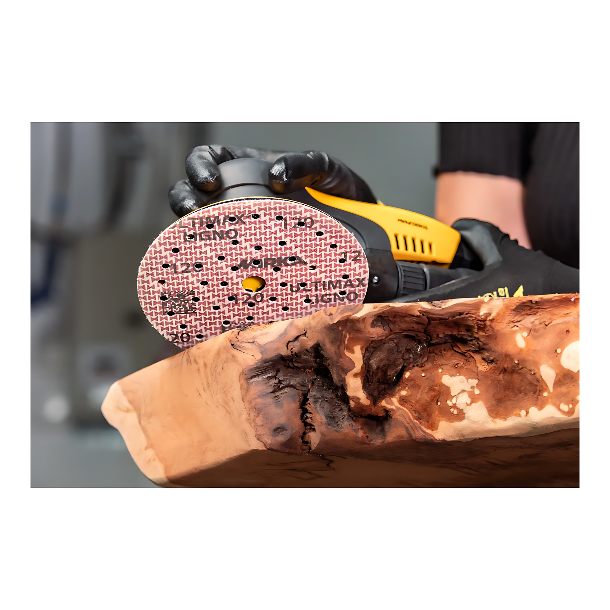 Купить Шлифовальный диск Mirka Ultimax® Ligno UL6M109980 Ø150мм P80 100шт/уп 7ft.ru в интернет магазине Семь Футов