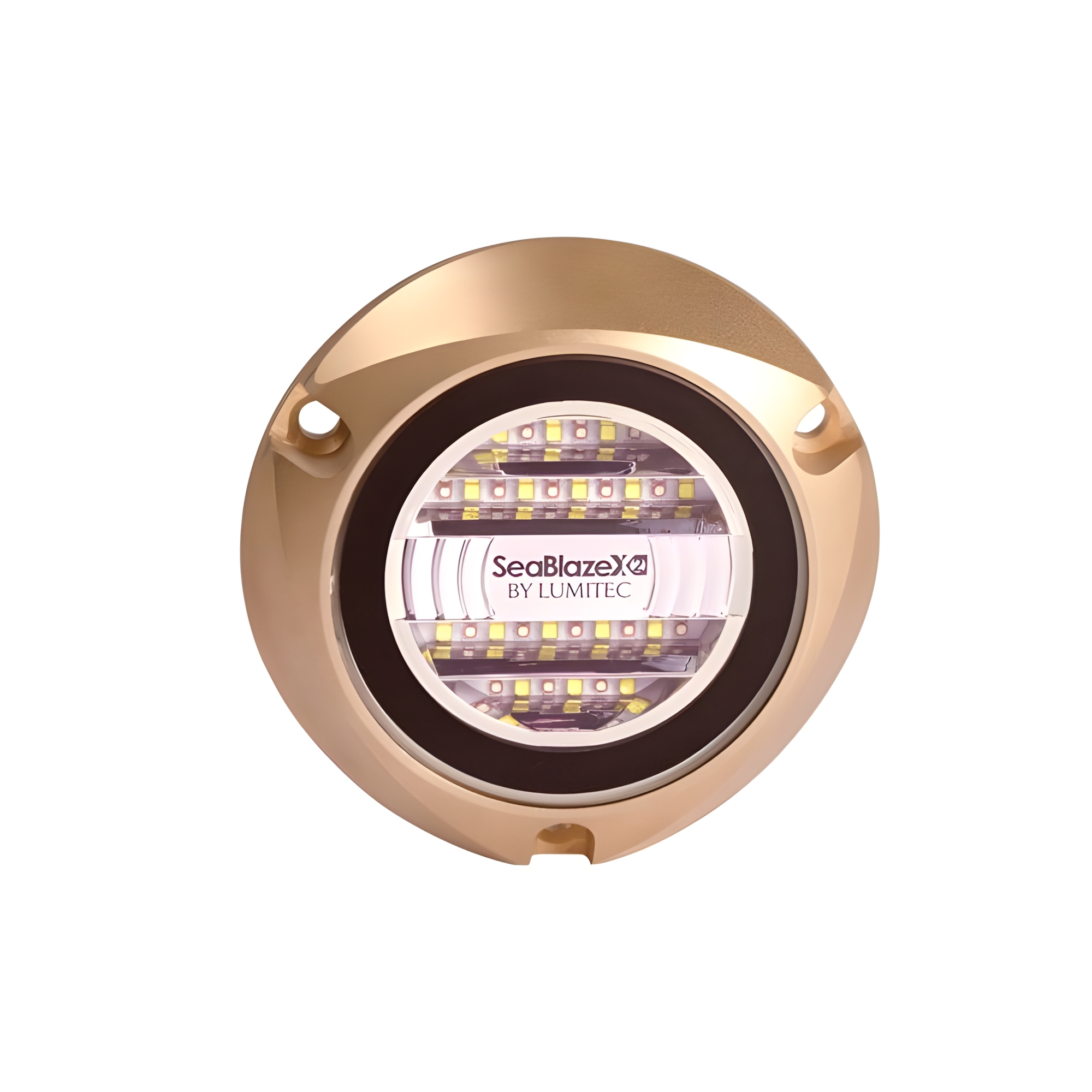 Купить Светодиодный подводный светильник Lumitec SeaBlazeX2 RGBW 101515 10-30В 2,5-5А 60Вт 6000лм 6500°К IP68 красный/зеленый/синий/белый свет бронзовый корпус 7ft.ru в интернет магазине Семь Футов