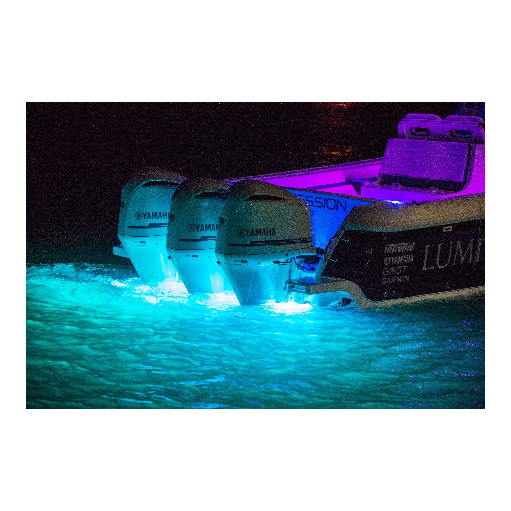 Купить Светодиодный подводный светильник Lumitec SeaBlazeX2 RGBW 101515 10-30В 2,5-5А 60Вт 6000лм 6500°К IP68 красный/зеленый/синий/белый свет бронзовый корпус 7ft.ru в интернет магазине Семь Футов