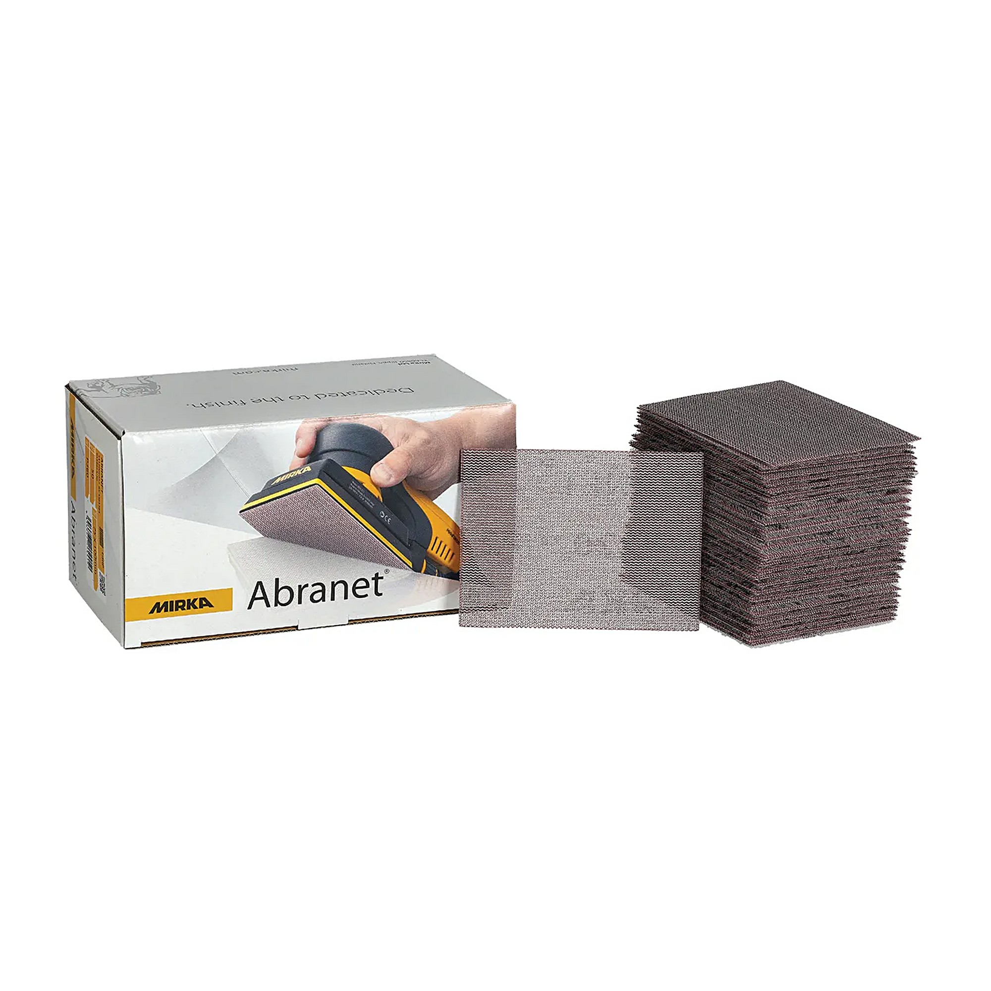 Купить Шлифовальные полоски Mirka Abranet 5412905041 75x100мм P400 50шт/уп 7ft.ru в интернет магазине Семь Футов