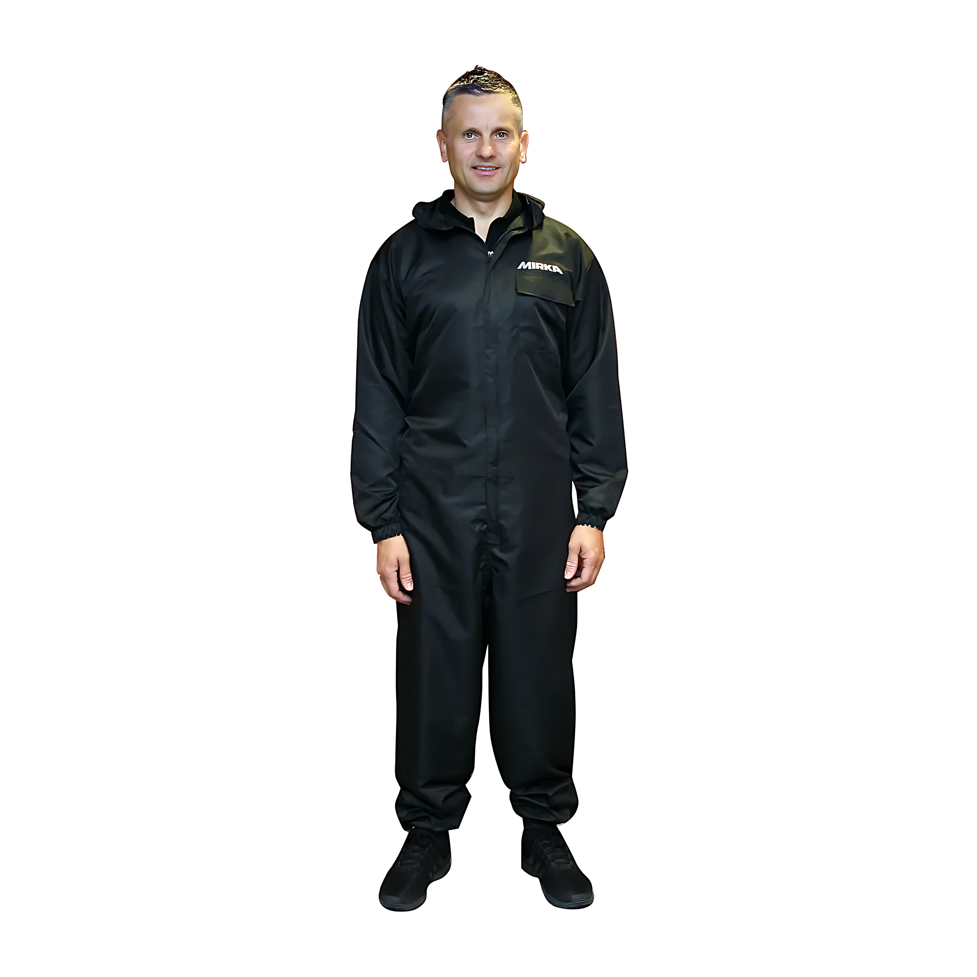 Купить Комбинезон для малярных работ Mirka COVERALL-L размер L черный 7ft.ru в интернет магазине Семь Футов