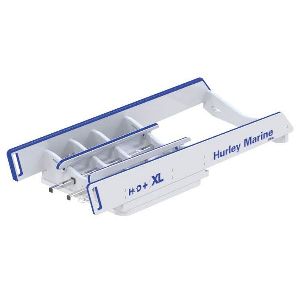 Купить Система шлюпбалок Hurley marine H3O+ XL H3O-922XLMW с ручной лебедкой грузоподъемность 453кг из прочного белого полиэтилена для лодок с жестким дном и гидроциклов длиной до 3,96м 7ft.ru в интернет магазине Семь Футов