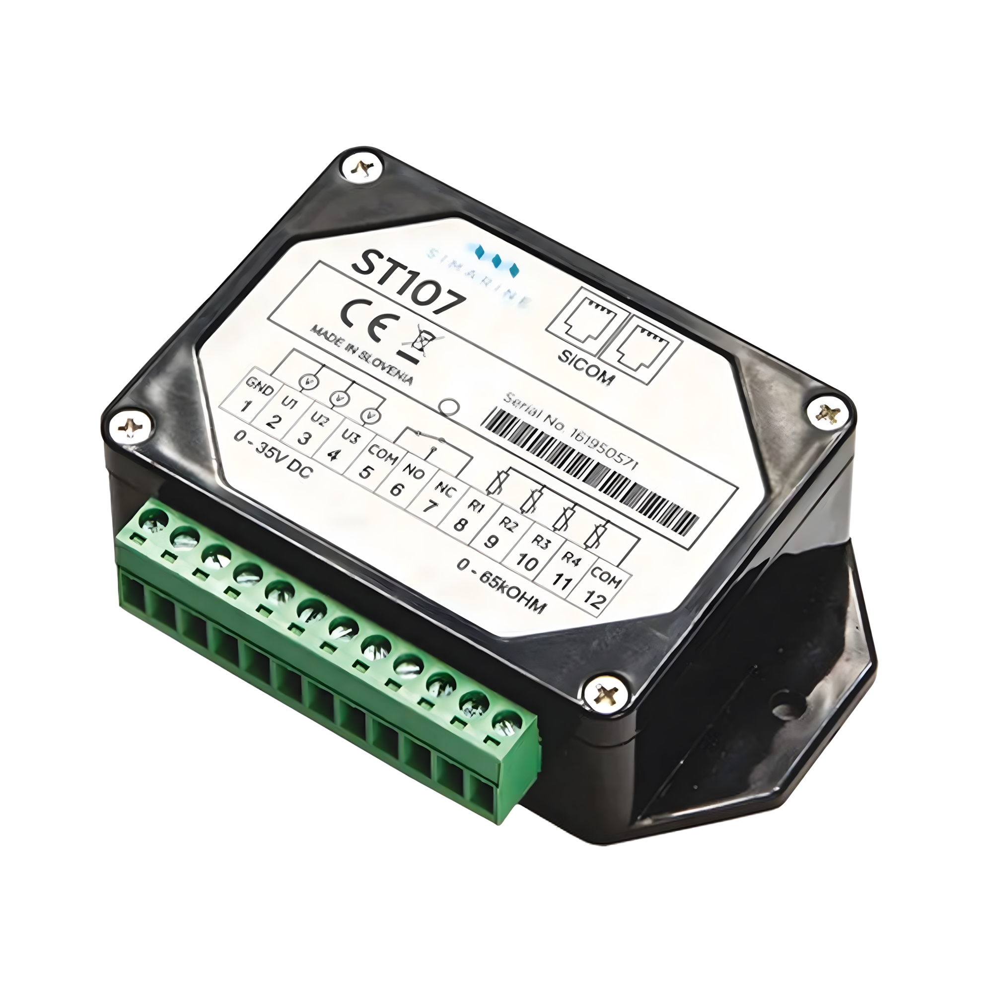 Купить Комплект для контроля аккумуляторов Simarine Pico Standard PK232PB 6-35В монитор 3,5" шунт SC303 модуль ST107 черный корпус для монтажа на панель 7ft.ru в интернет магазине Семь Футов