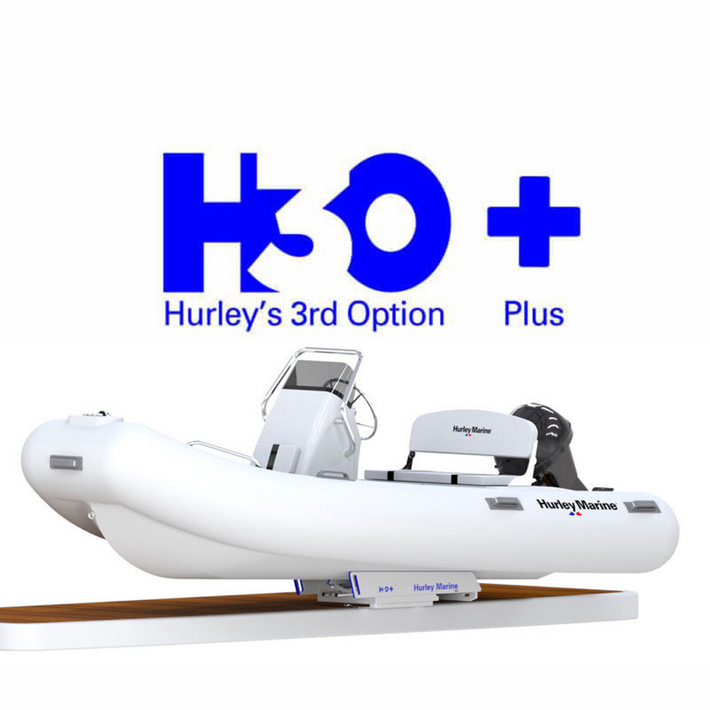 Купить Система шлюпбалок Hurley marine H3O+ H3O-1115PLUS с электрической лебедкой 12В грузоподъемность 328кг из прочного белого полиэтилена для лодок с жестким дном и гидроциклов длиной до 3,96м 7ft.ru в интернет магазине Семь Футов