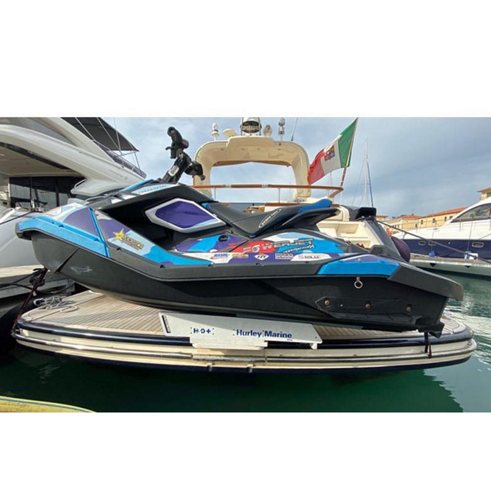 Купить Система шлюпбалок Hurley marine H3O+ H3O-1115PLUSHW с ручной лебедкой грузоподъемность 328кг из прочного белого полиэтилена для лодок с жестким дном и гидроциклов длиной до 3,96м 7ft.ru в интернет магазине Семь Футов