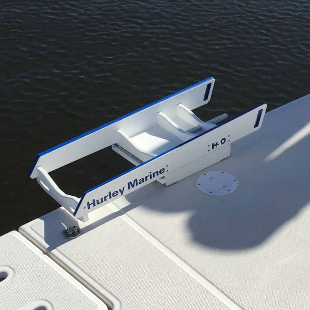 Купить Система шлюпбалок Hurley marine H3O H3O-1213WEW с электрической лебедкой грузоподъемность 181кг из прочного белого полиэтилена для лодок с жестким дном и гидроциклов длиной до 3,23м 7ft.ru в интернет магазине Семь Футов