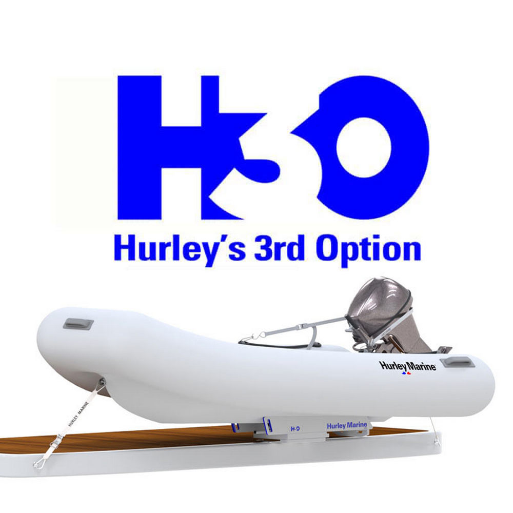 Купить Система шлюпбалок Hurley marine H3O H3O-1213WEW с электрической лебедкой грузоподъемность 181кг из прочного белого полиэтилена для лодок с жестким дном и гидроциклов длиной до 3,23м 7ft.ru в интернет магазине Семь Футов