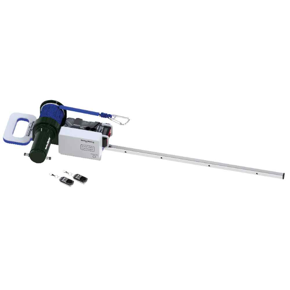 Купить Система шлюпбалок Hurley marine H3O H3O-1120BWEW с электрической лебедкой грузоподъемность 181кг из прочного черного полиэтилена для лодок с жестким дном и гидроциклов длиной до 3,23м 7ft.ru в интернет магазине Семь Футов