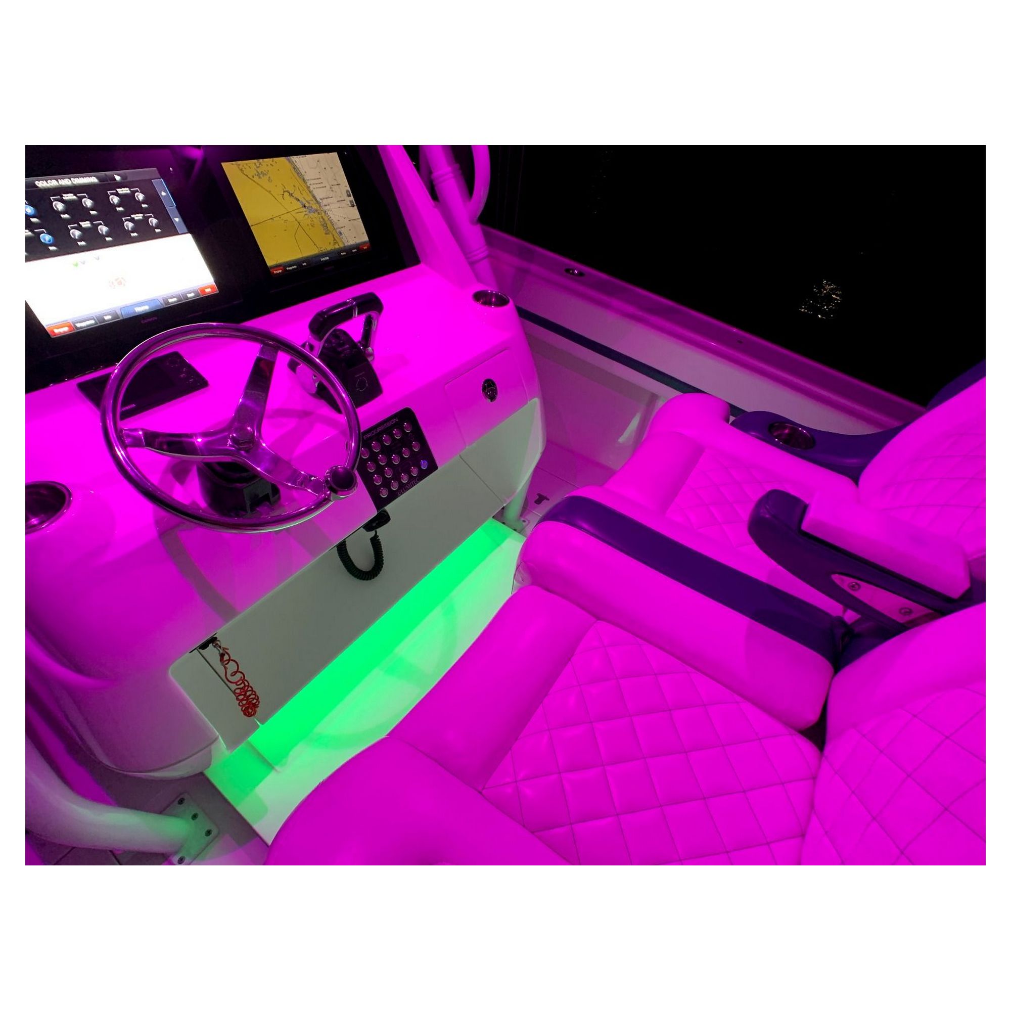 Купить Гибкий светодиодный светильник Lumitec Moray Flex 101648 10-16В 0,938А 12,3Вт 338лм 5000°К IP67 красный/зеленый/синий/белый свет белый корпус 7ft.ru в интернет магазине Семь Футов