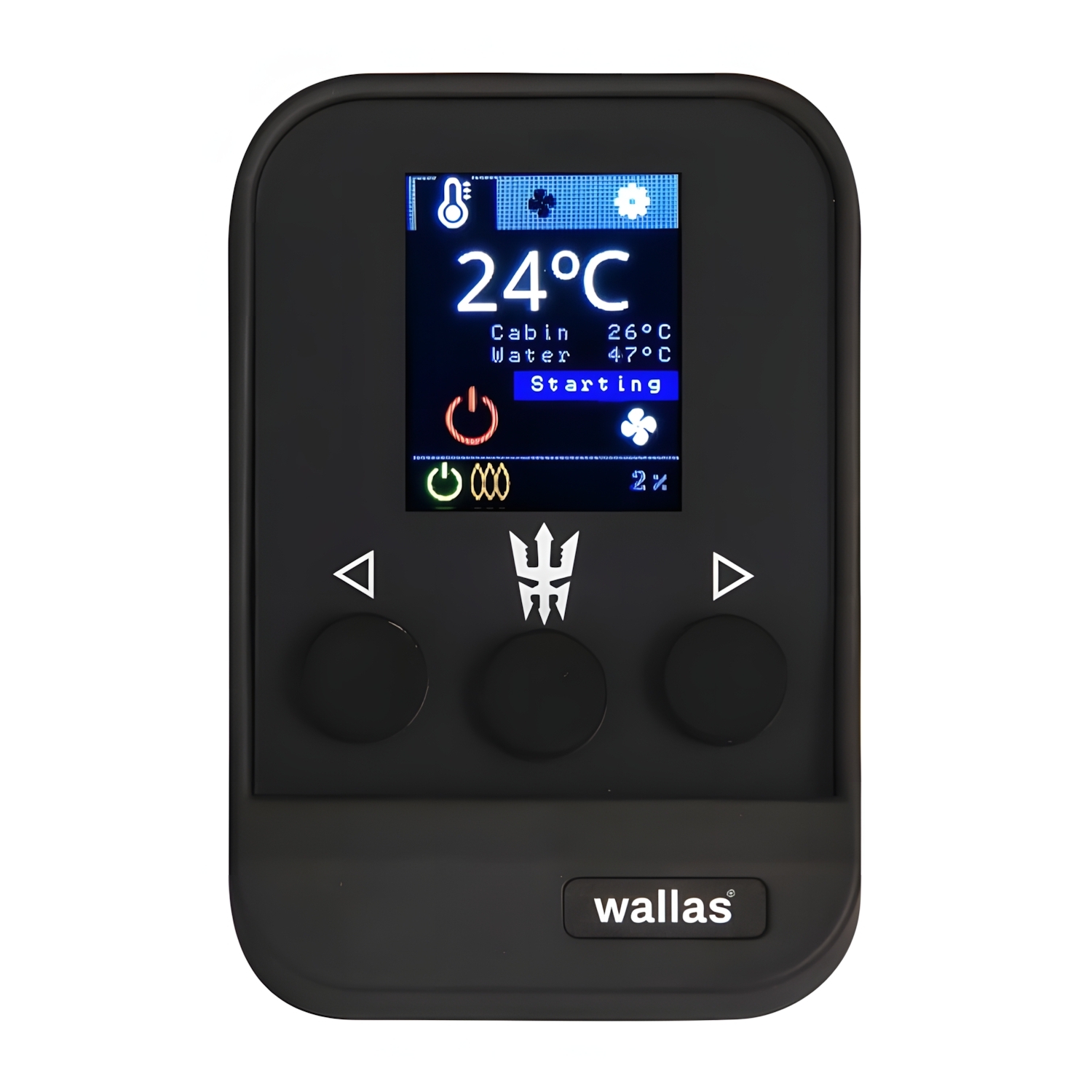 Купить Конвекционная дизельная печь Wallas 76D 1000–2800 Вт 12 В 0,1–0,3л/ч 479х435х385мм цифровым управлением коррозионностойкие материалы 7ft.ru в интернет магазине Семь Футов