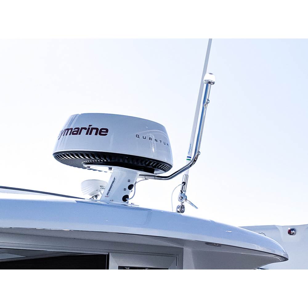 Купить Крепление для радара/антенны Scanstrut PowerTower APT-250-01 250мм из алюминия с наклоном 25° цвет белый 7ft.ru в интернет магазине Семь Футов