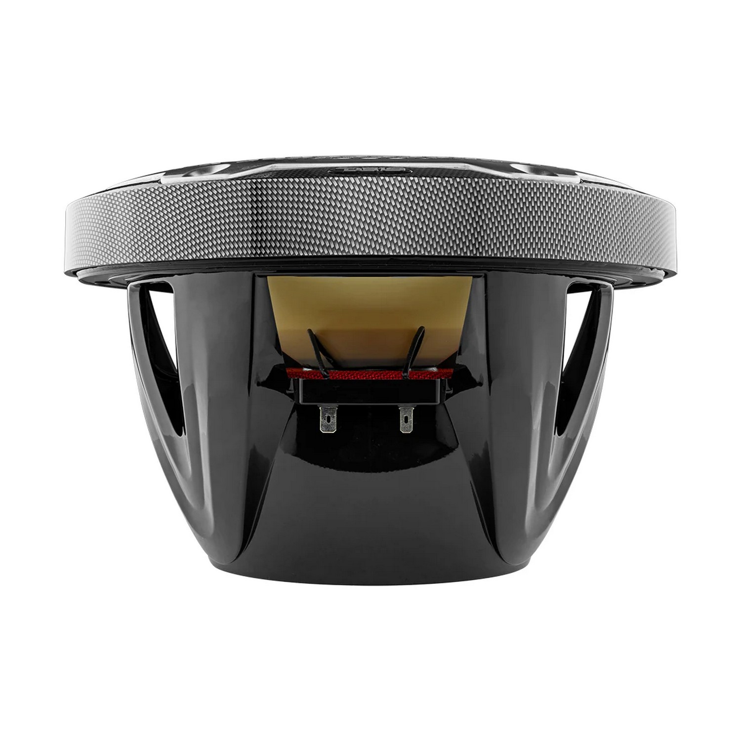 Купить Сабвуфер DS18 CF-10SUB Ø254мм 35–250Гц 300-600Вт 2-4Ом IP65 светодиодная RGB-подсветка глянцевый из углеродного волокна чёрного цвета 7ft.ru в интернет магазине Семь Футов