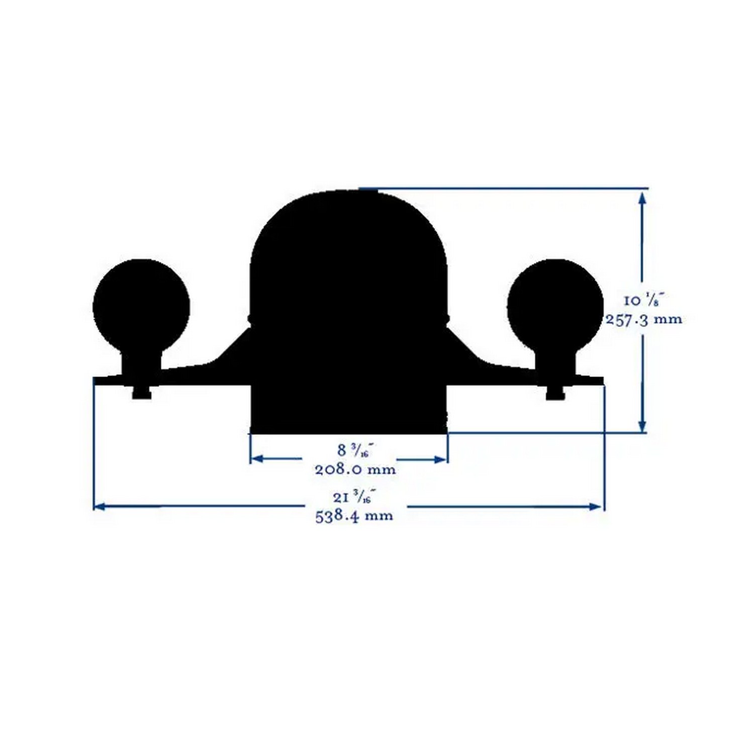 Купить Компас Ritchie Navigation Globemaster D-6-S 12В Ø152мм карта на 2° с точками/2°/5° со стальными квадрантными корректорами и козырьком с подсветкой хромированная латунь 7ft.ru в интернет магазине Семь Футов