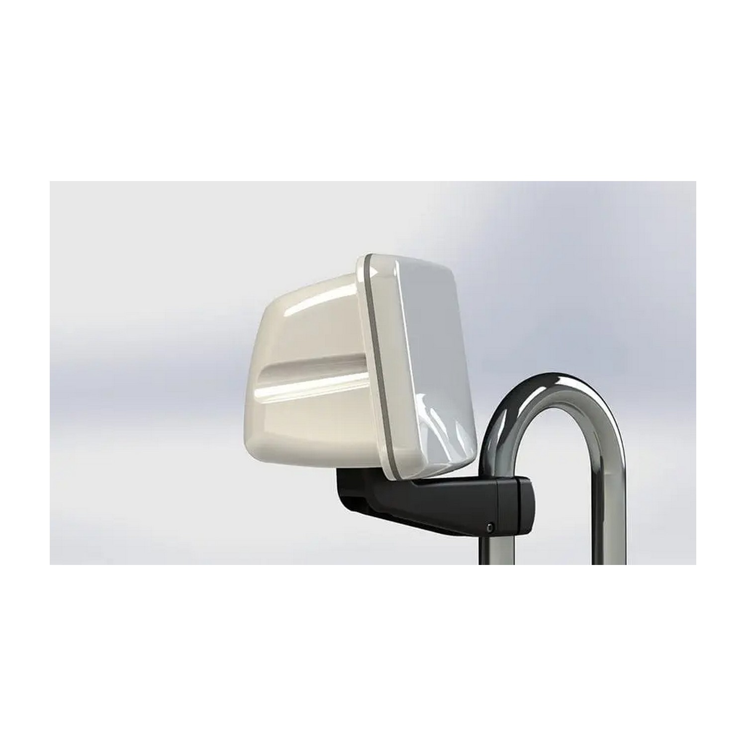 Купить Кронштейн Scanstrut SPR-7-AM 275x169мм для крепления небольшой электроники на стандартную/изогнутую направляющую Ø25-33,7мм из белого АБС-пластика 7ft.ru в интернет магазине Семь Футов