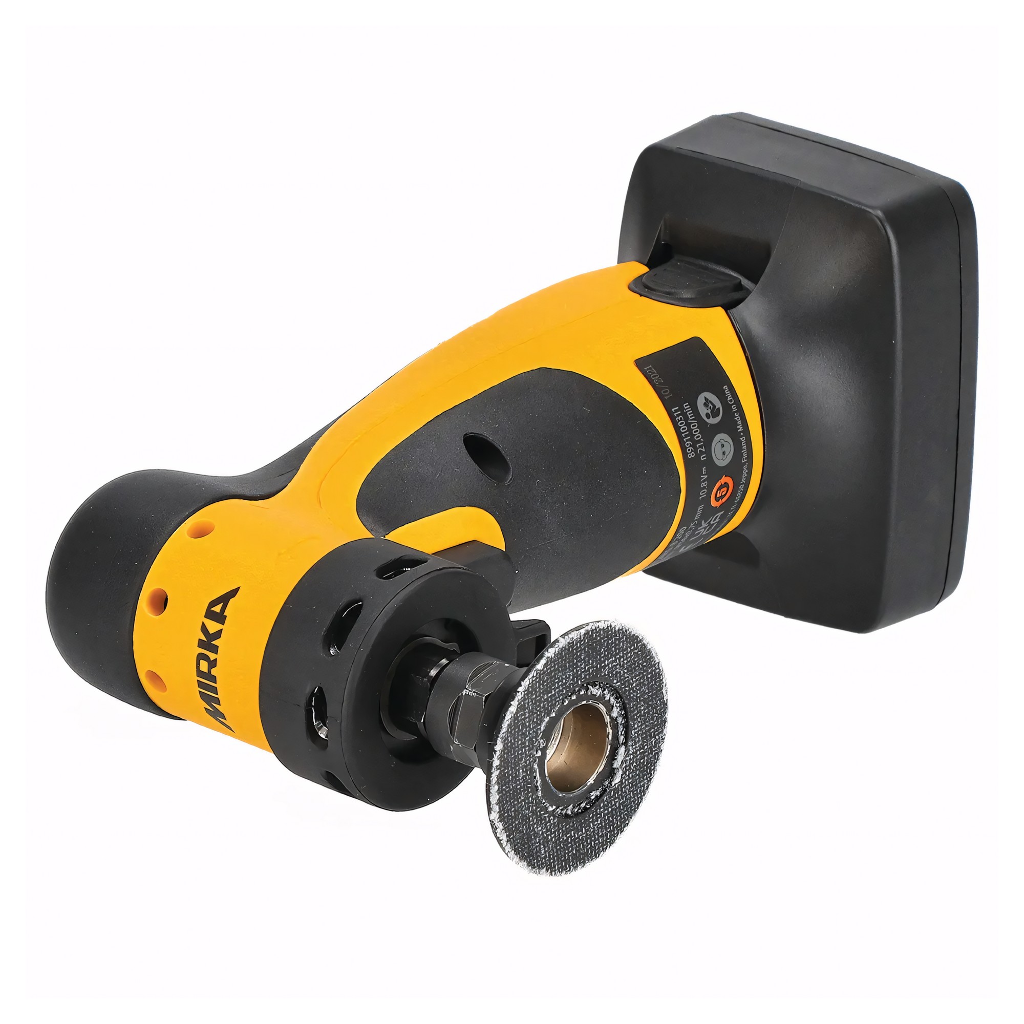 Купить Аккумуляторная шлифовальная машинка Mirka ANGOS ARG-B 200 8991100311, 12В, цанга 6мм, диск 55мм, Bluetooth 7ft.ru в интернет магазине Семь Футов