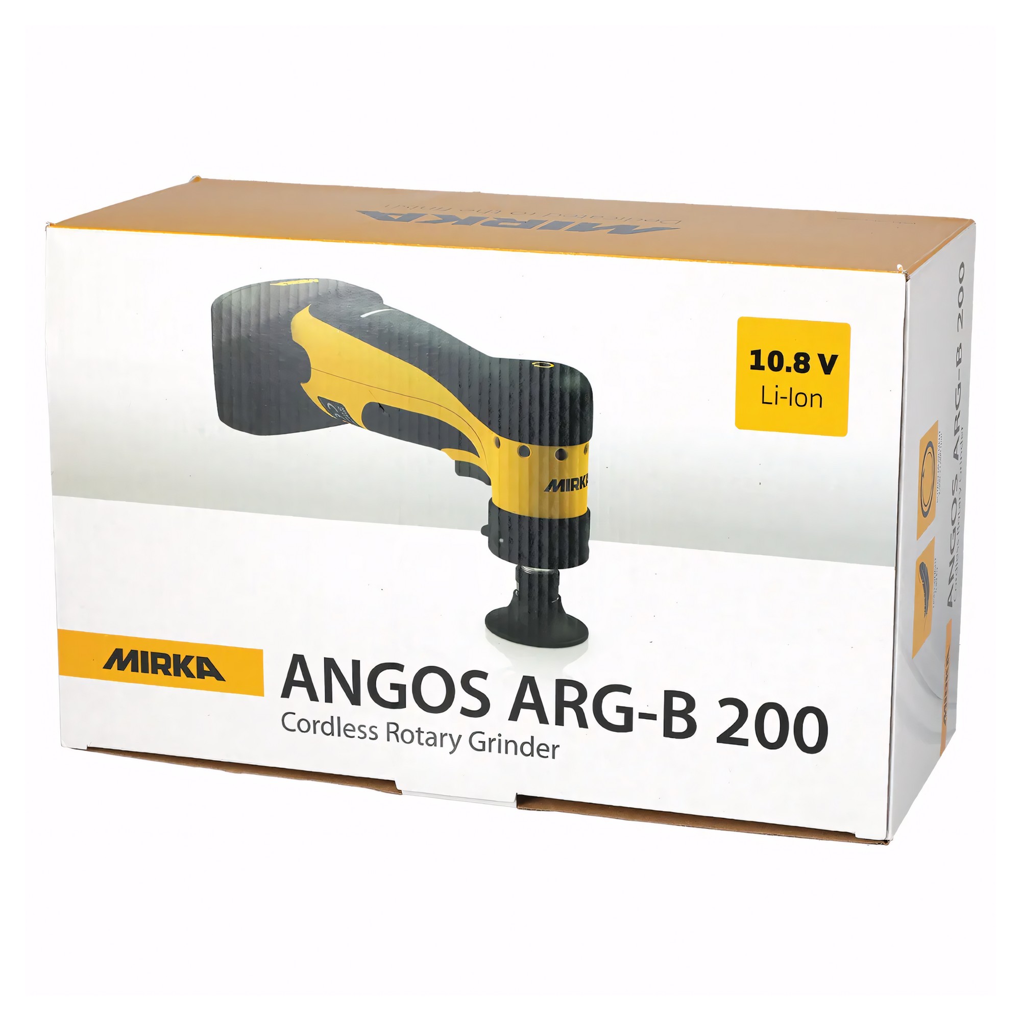 Купить Аккумуляторная шлифовальная машинка Mirka ANGOS ARG-B 200 8991100311, 12В, цанга 6мм, диск 55мм, Bluetooth 7ft.ru в интернет магазине Семь Футов